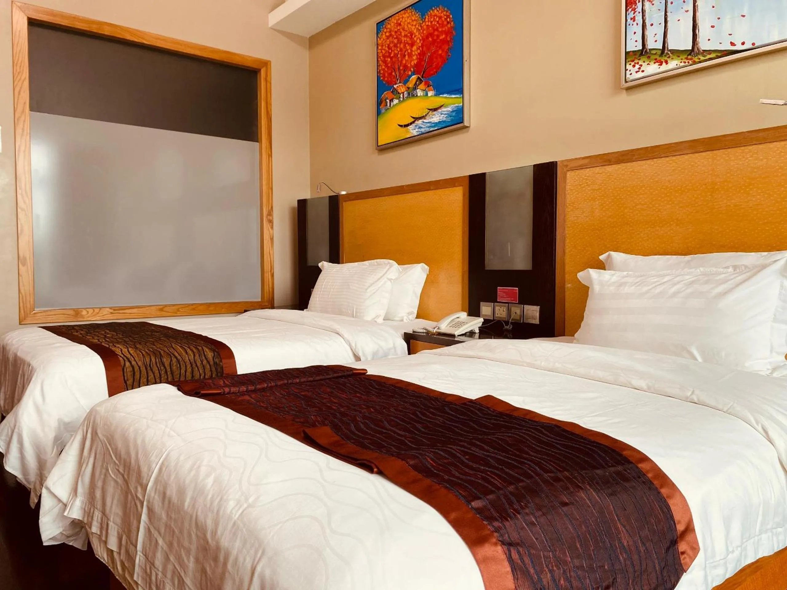 Bed in Meritz Hotel