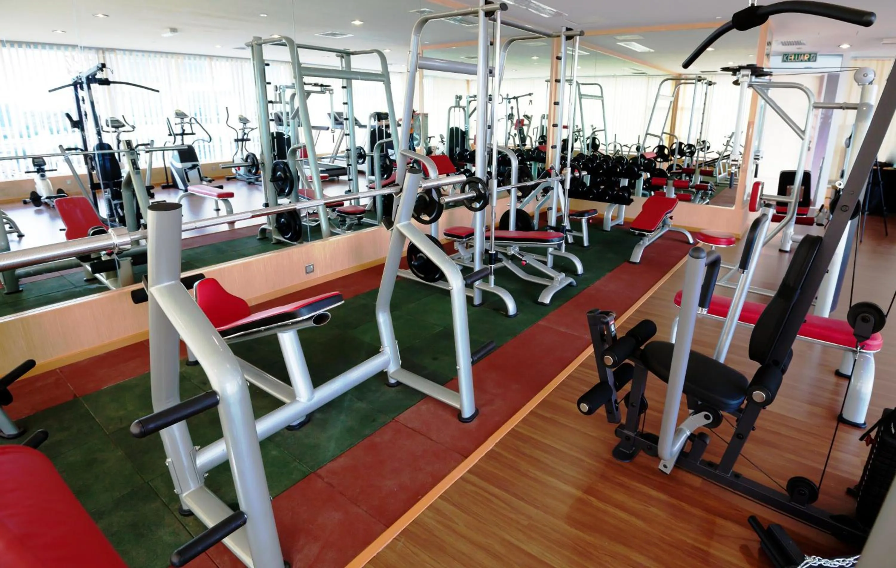 Fitness centre/facilities in Meritz Hotel