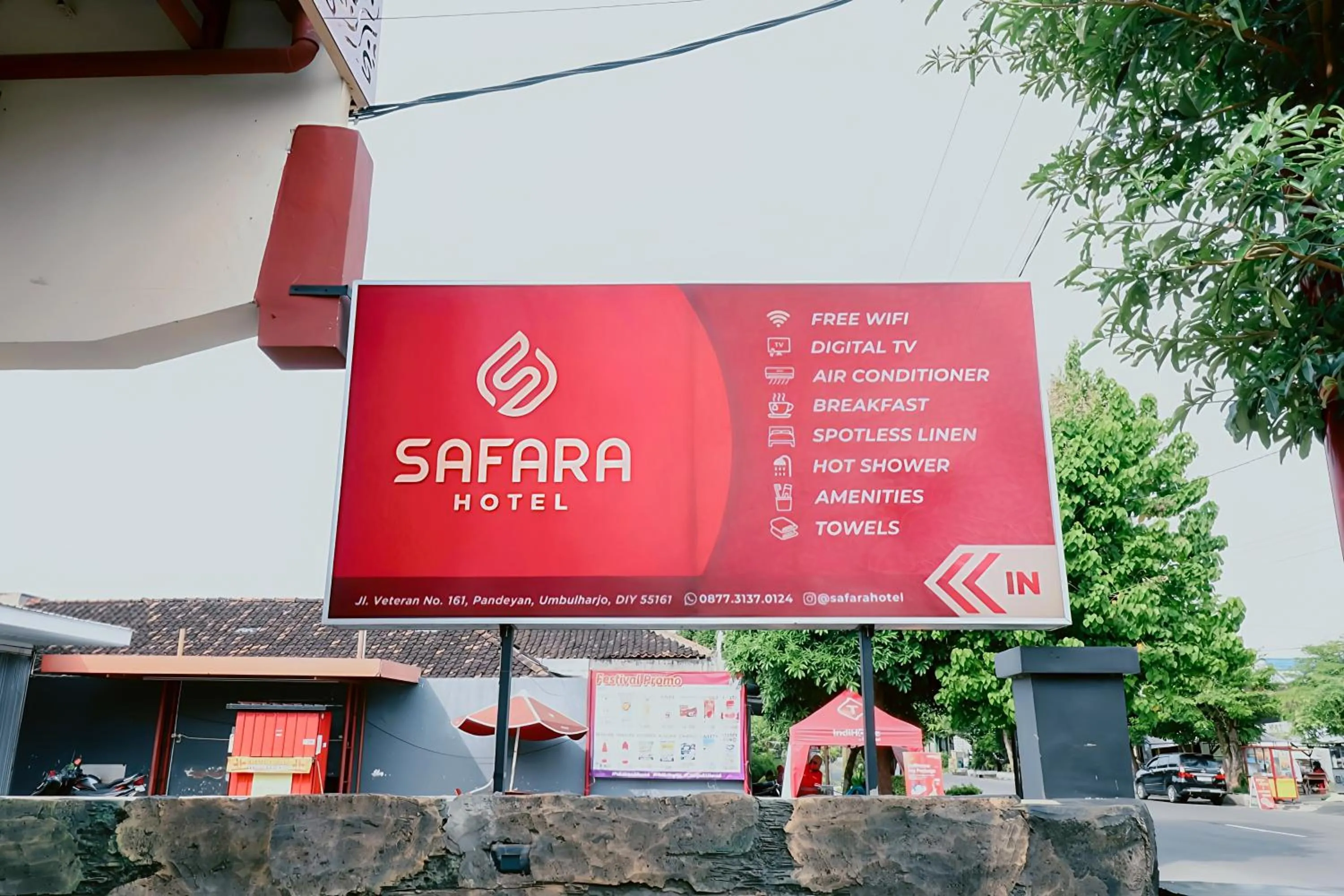Property building in Hotel Safara Yogyakarta