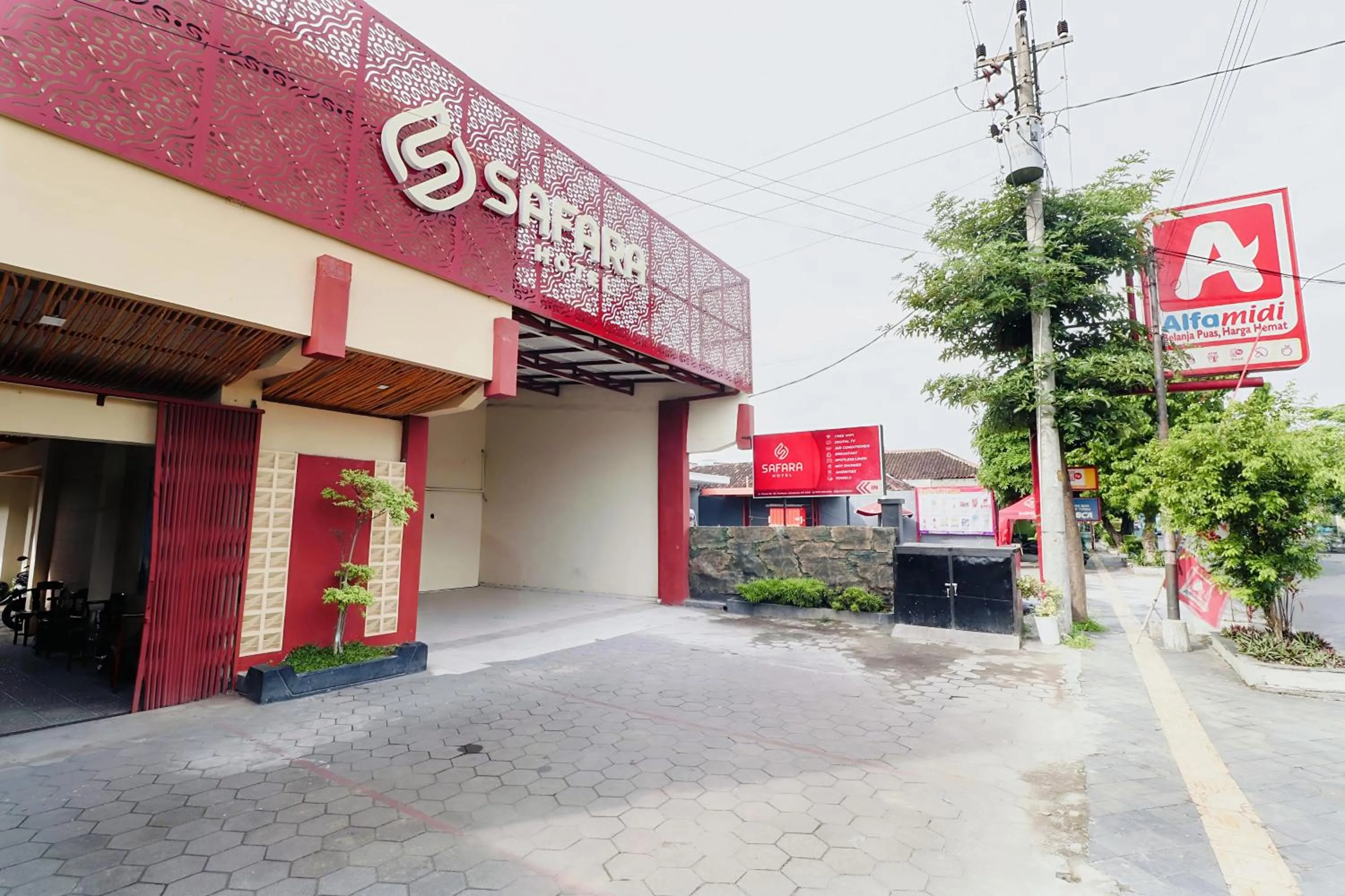 Property building in Hotel Safara Yogyakarta