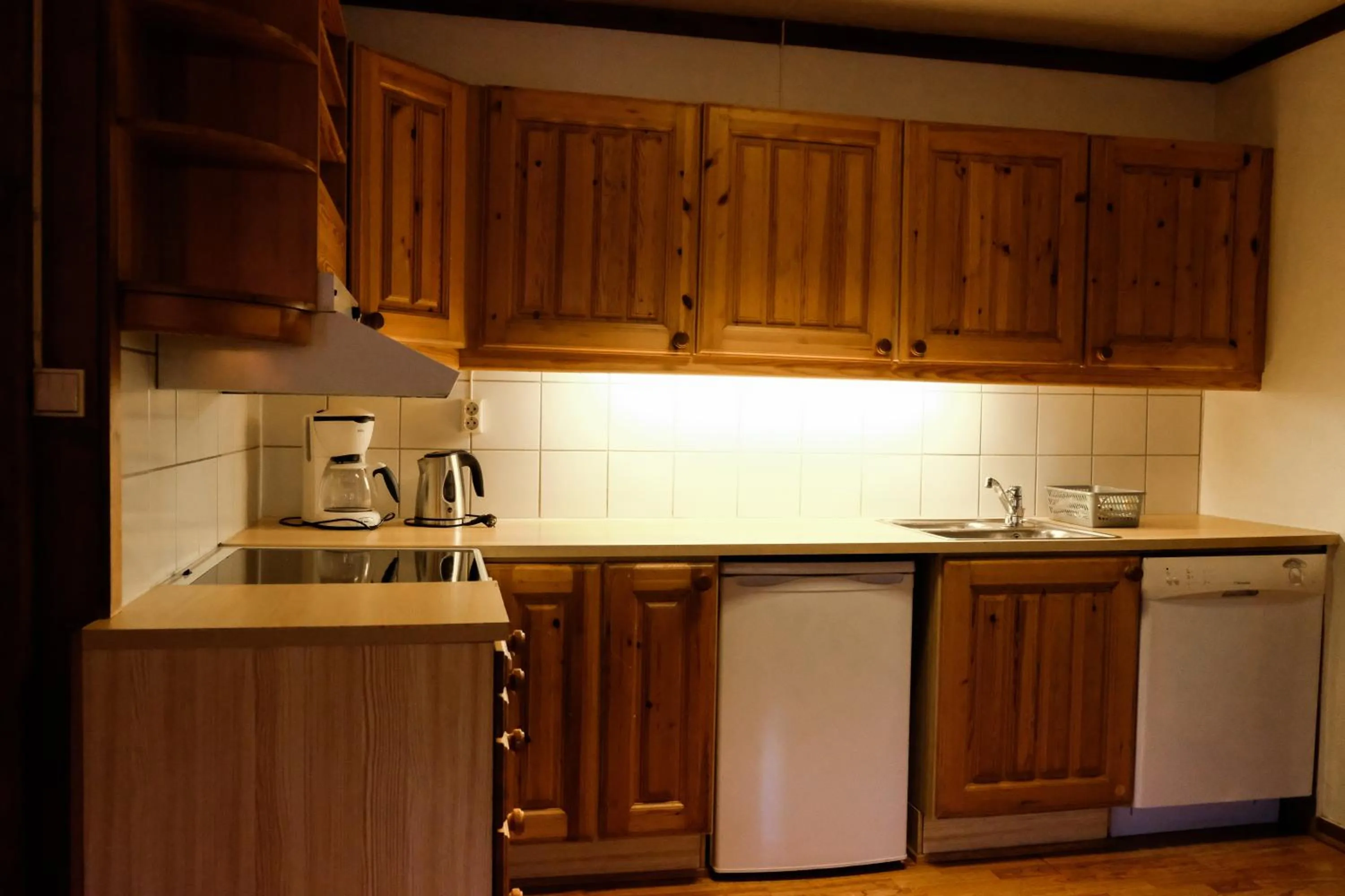 Kitchen or kitchenette in Hemsetunet Apartments