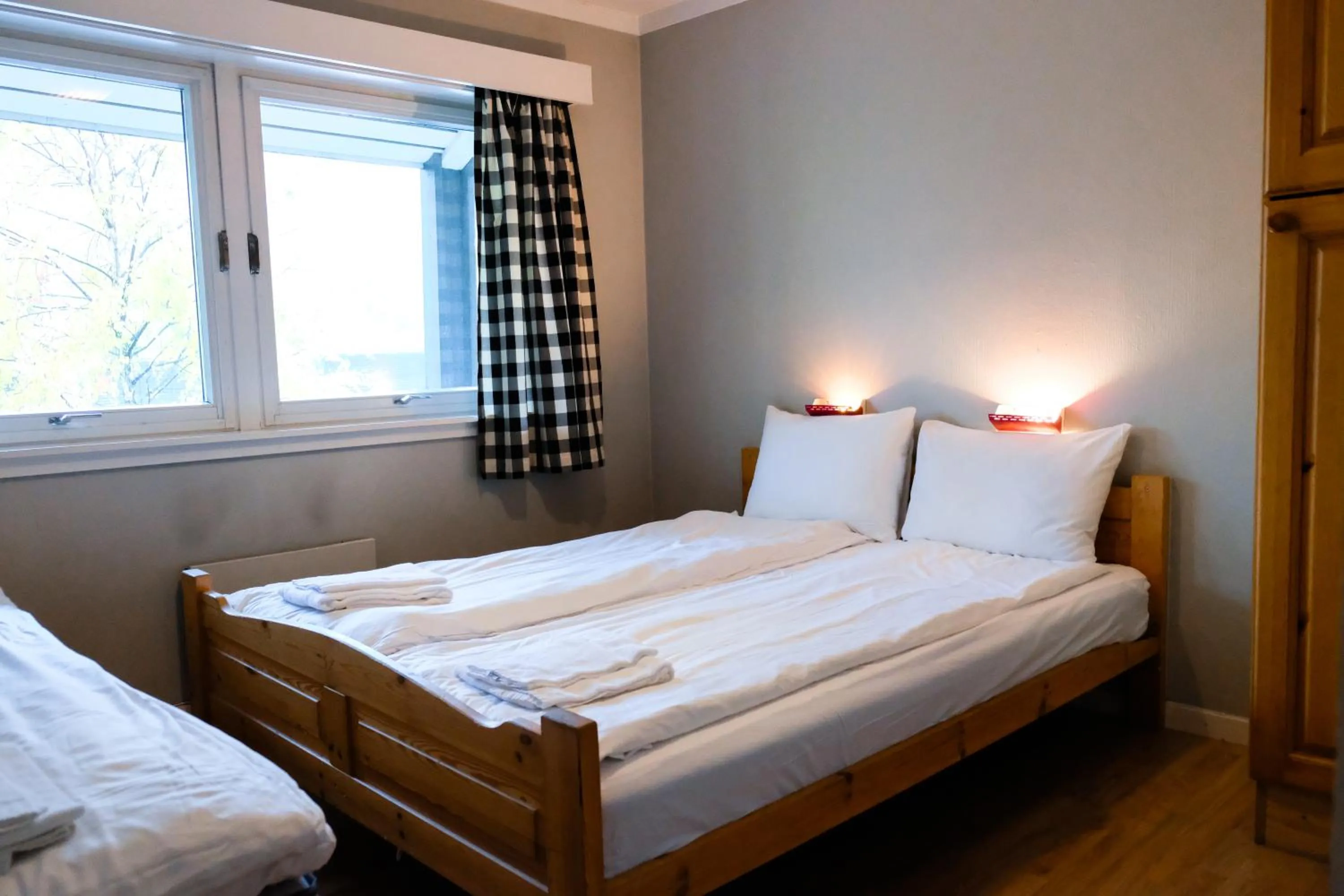 Bed in Hemsetunet Apartments