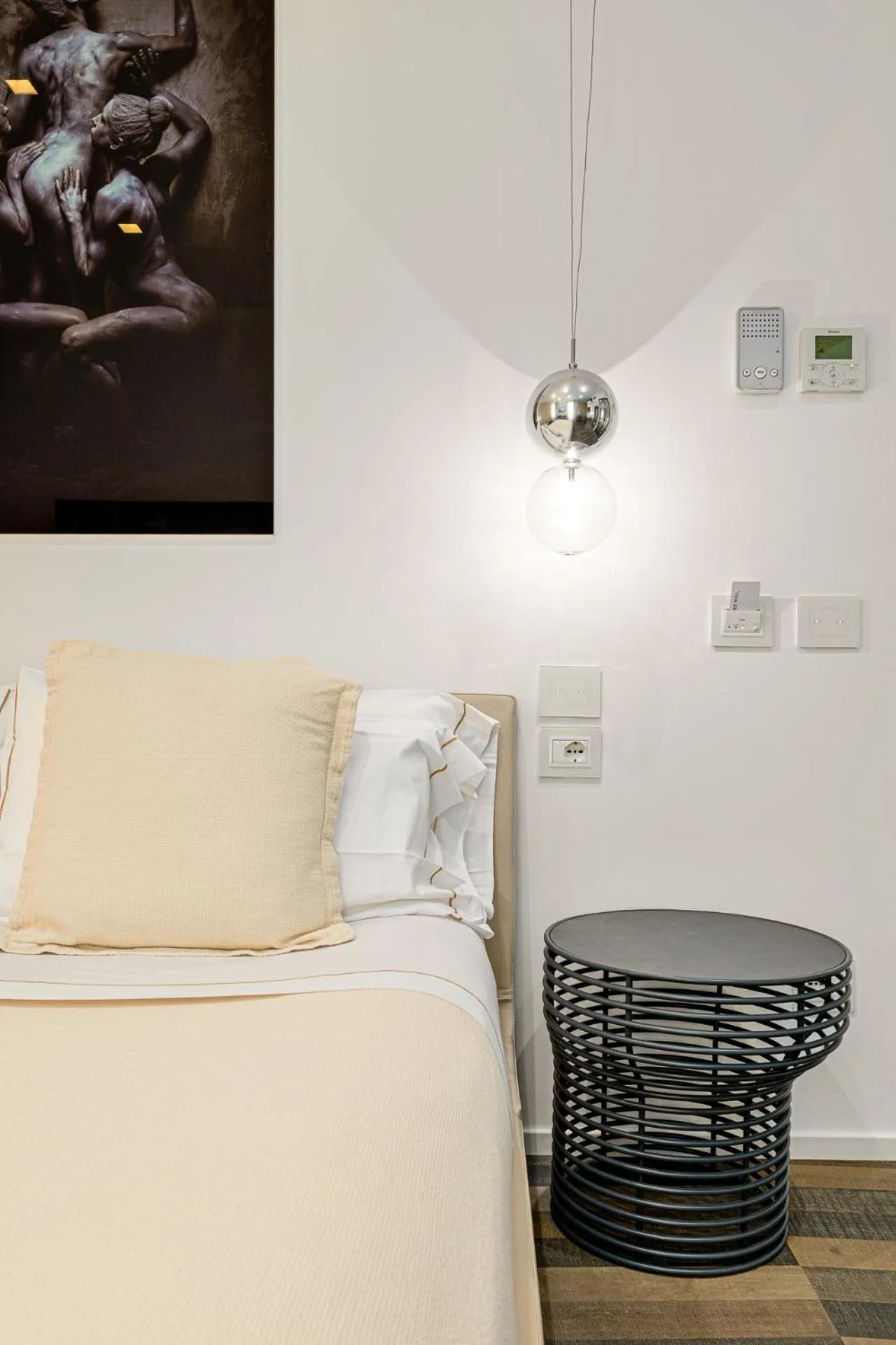 Bed in HOTIDAY Olbia Wallure