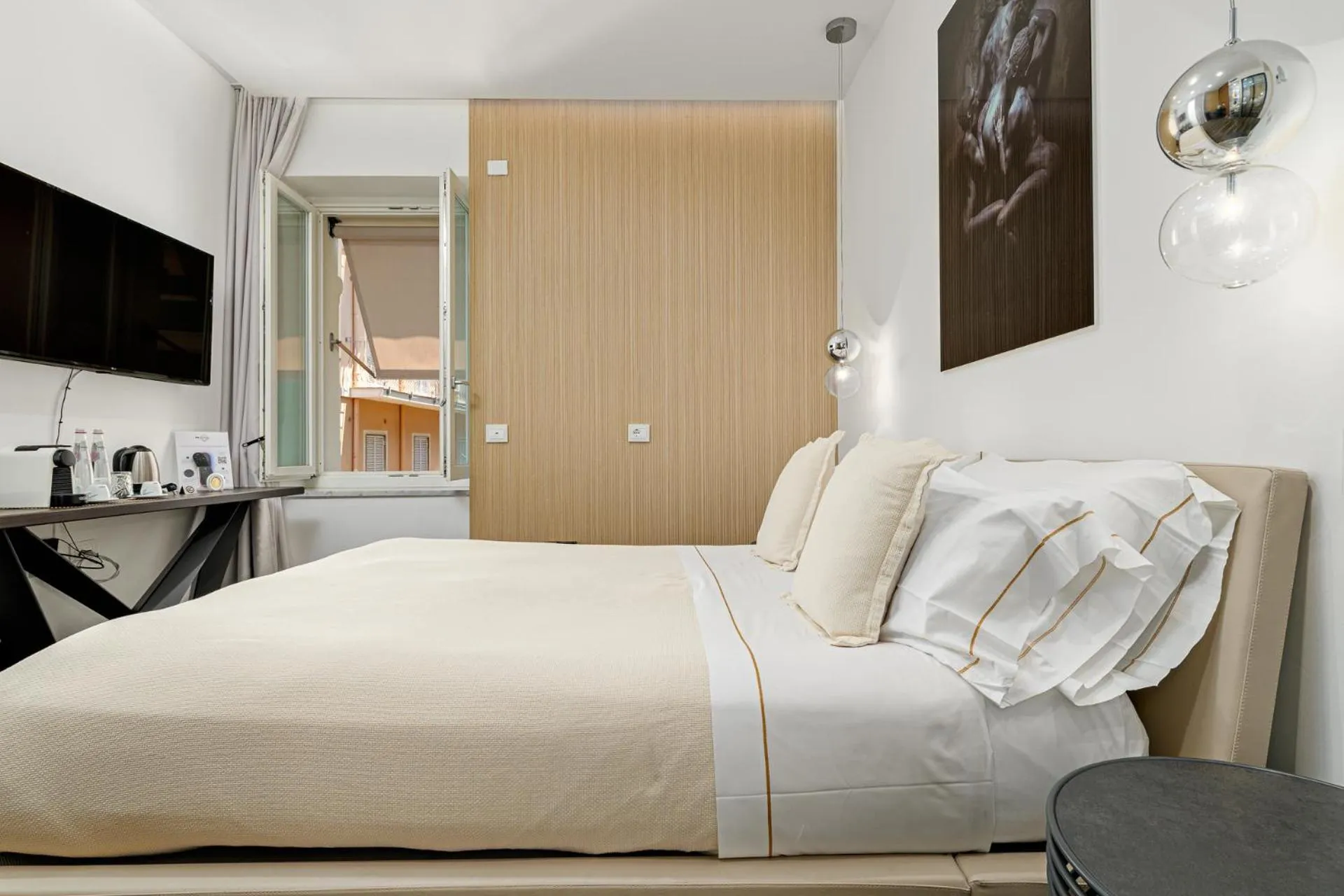 Bed in HOTIDAY Olbia Wallure