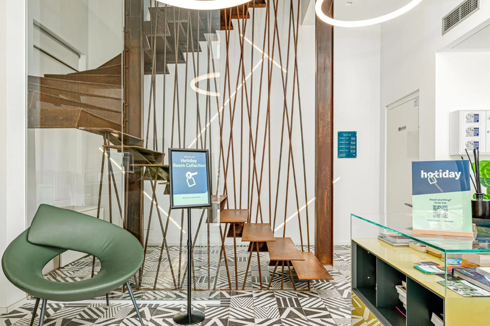 Lobby or reception in HOTIDAY Olbia Wallure