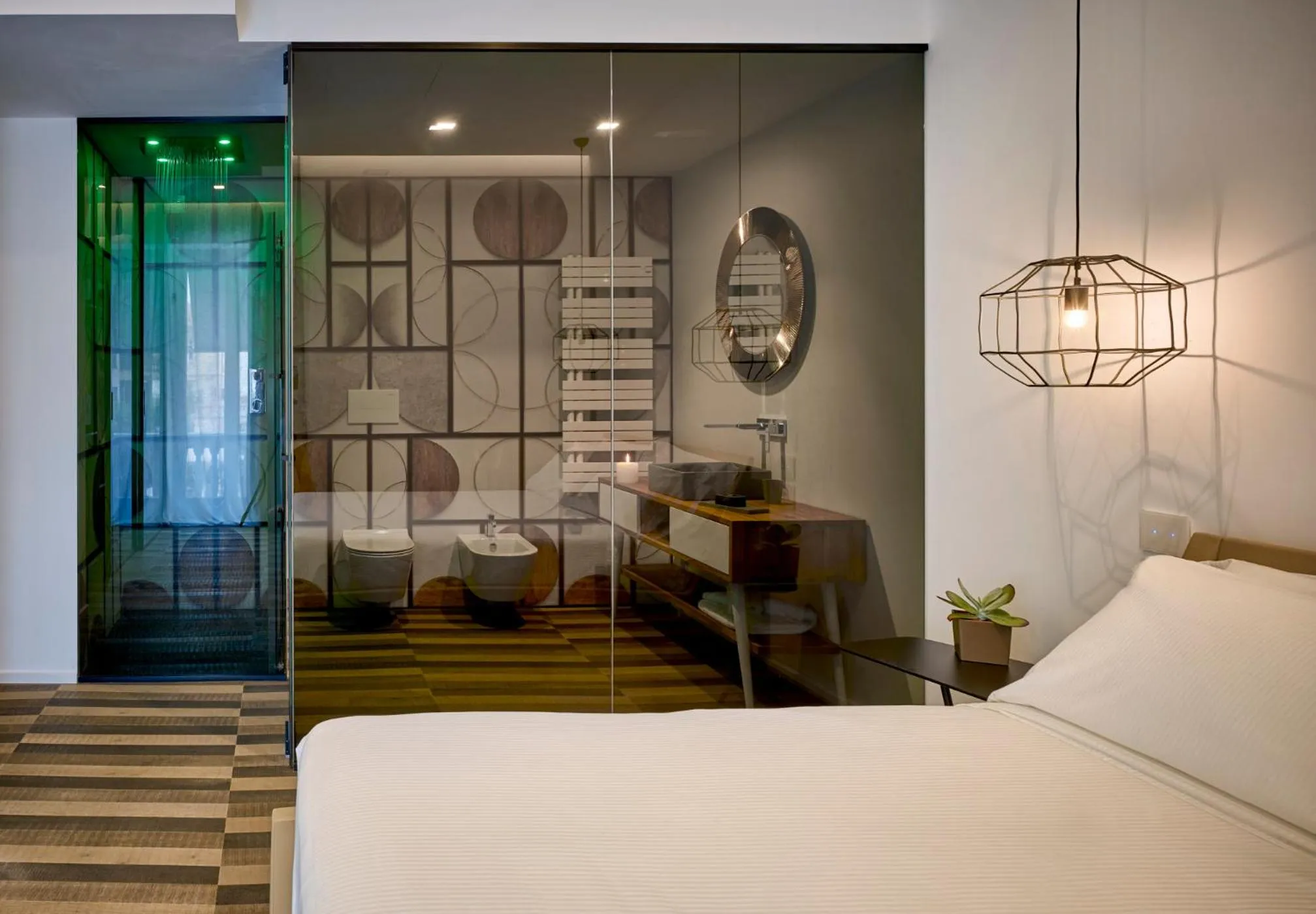 Bedroom, Bed in HOTIDAY Olbia Wallure