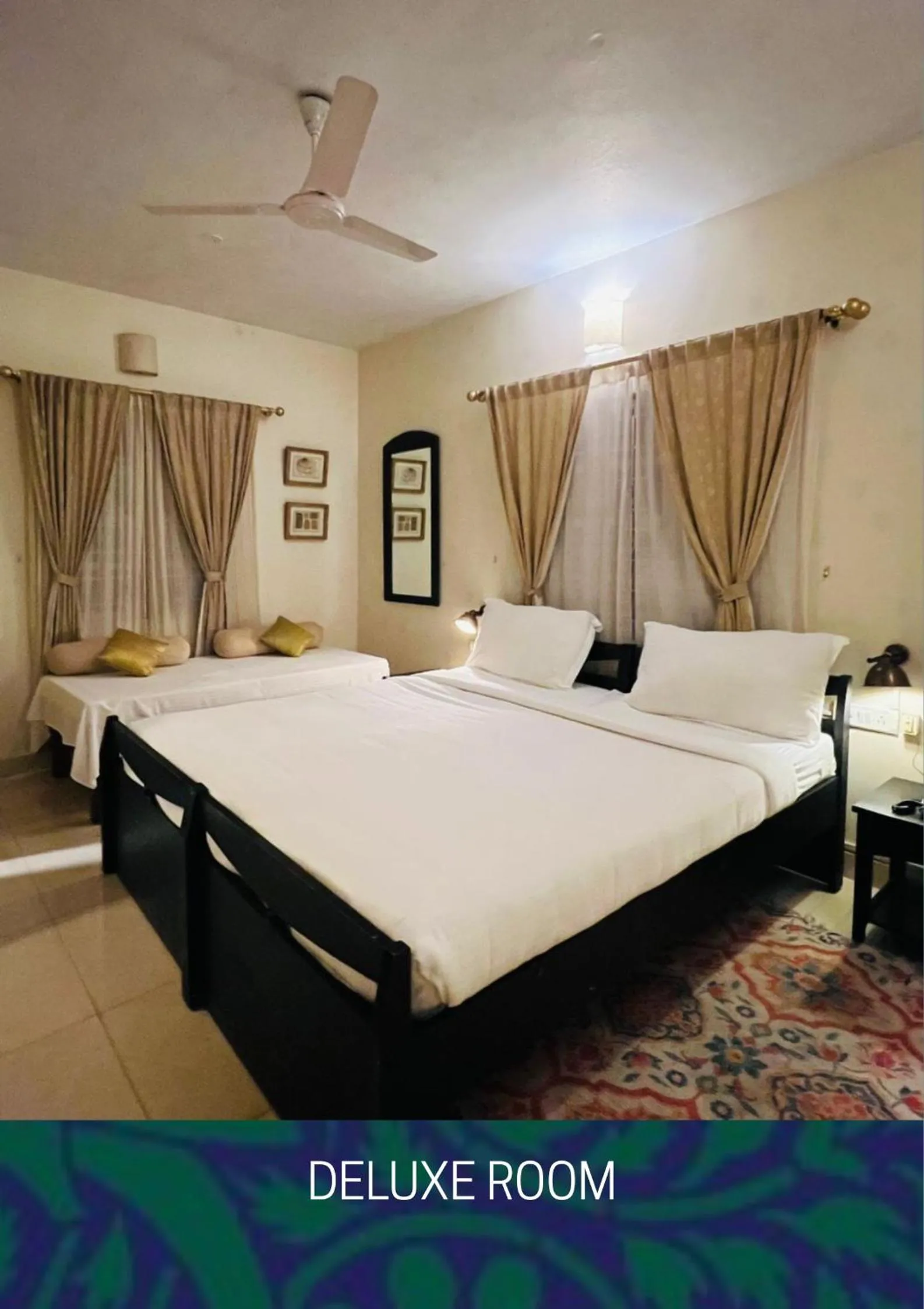 Bedroom in Kumar's Mountain View Cottage