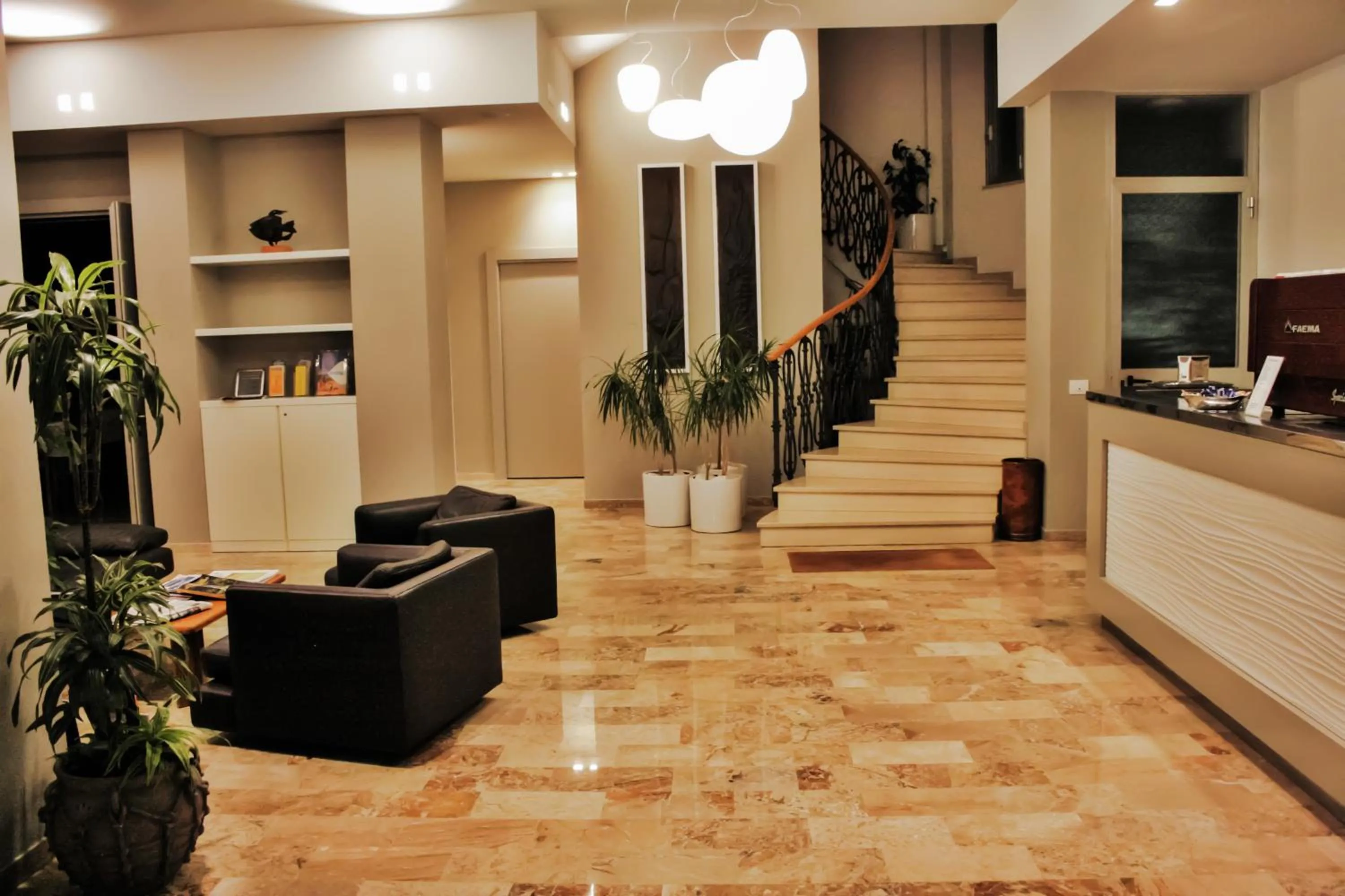 Lobby or reception in Hotel Dolores