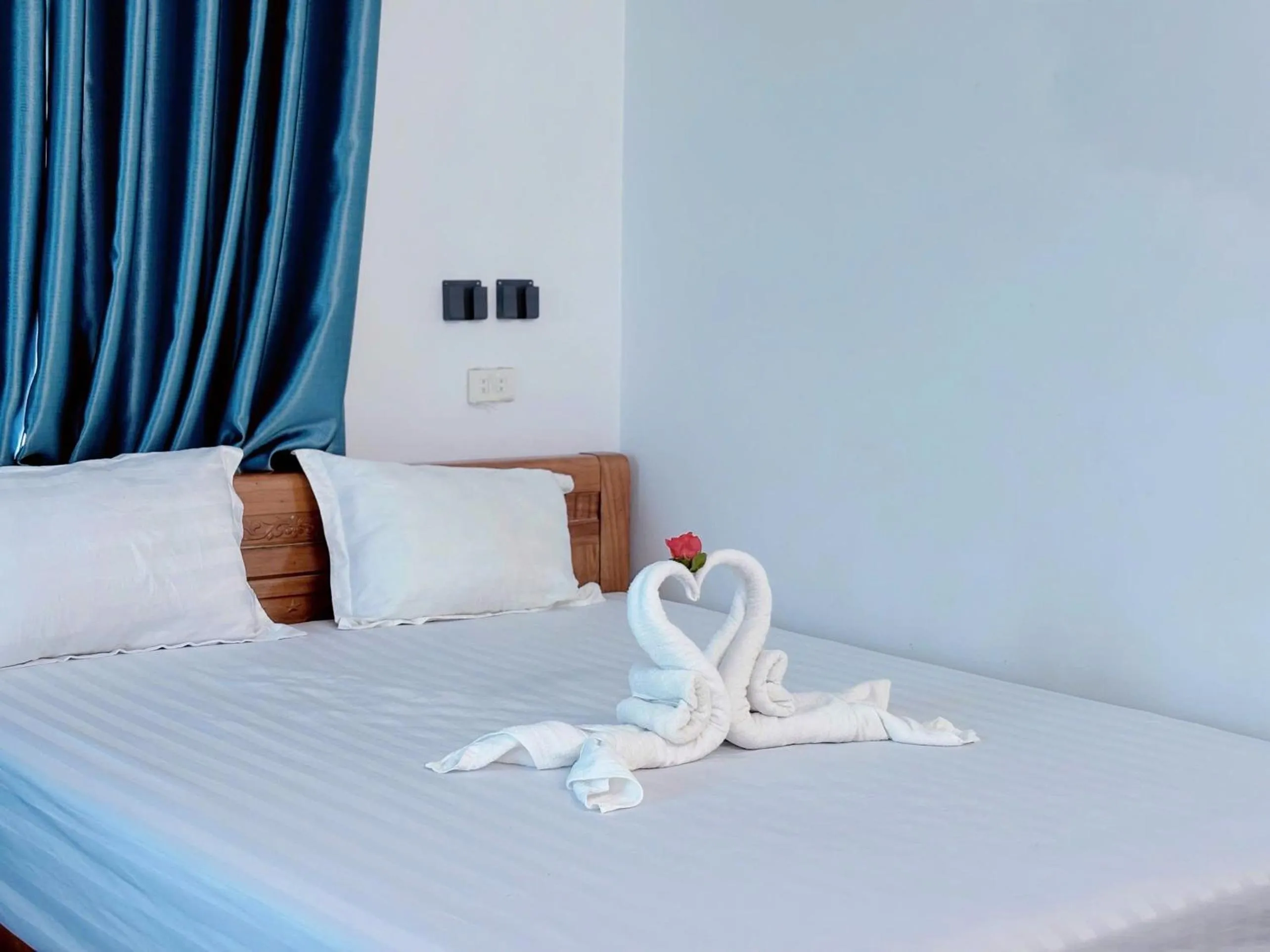 Bed in Tam Coc White Swan Homestay