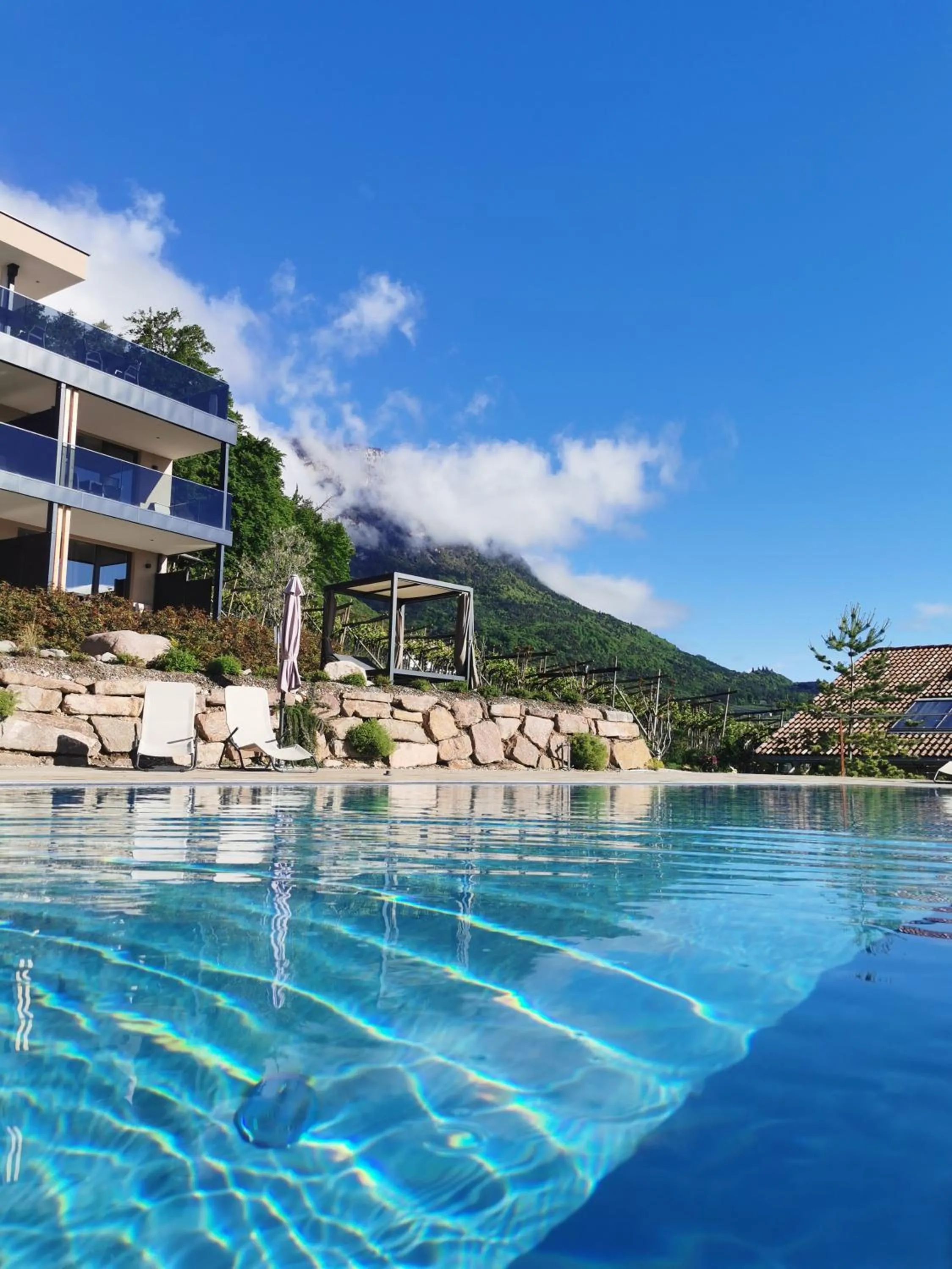 Swimming pool in Aparthotel Malga