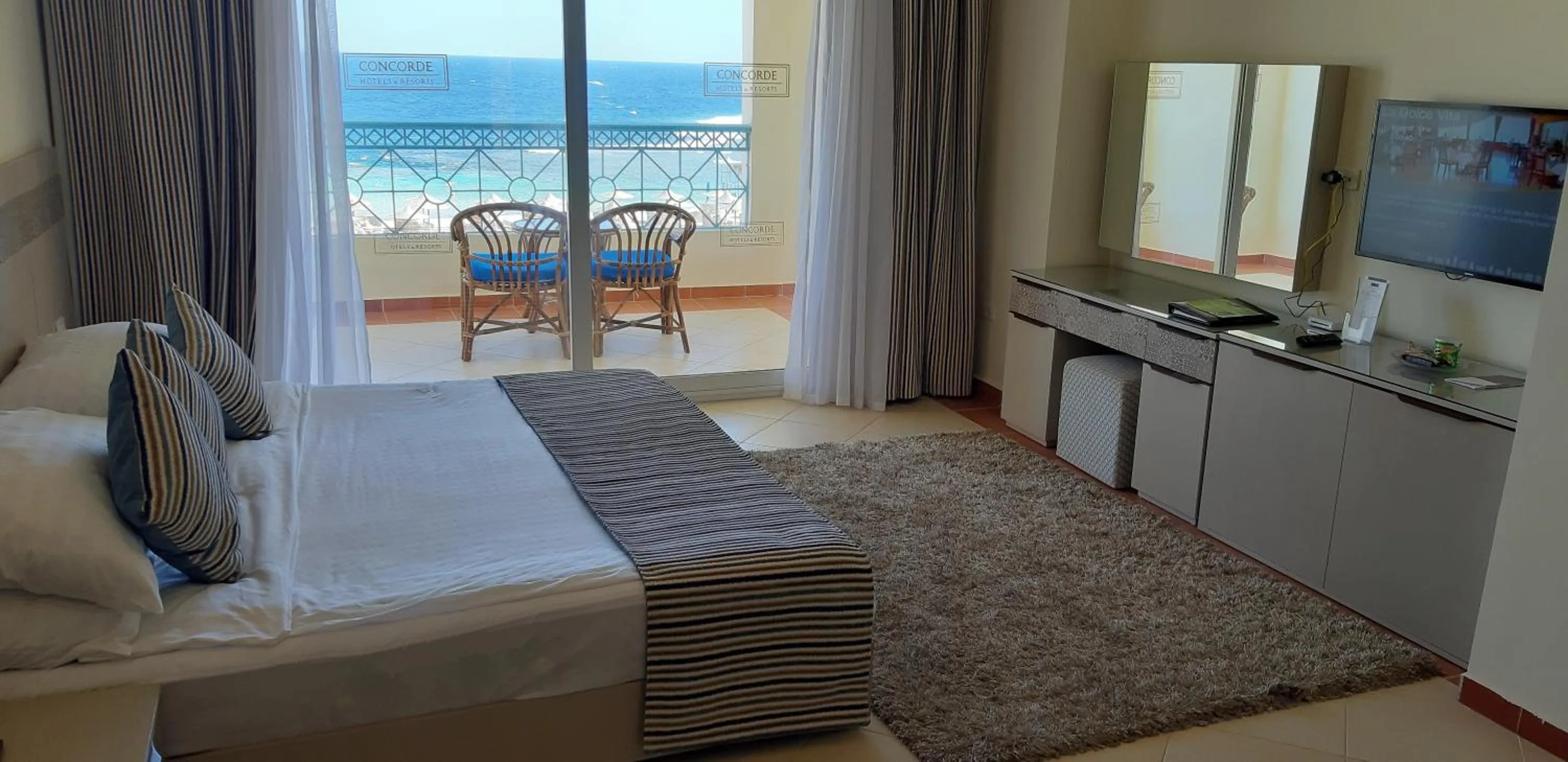 Bedroom, Bed in Concorde Moreen Beach Resort