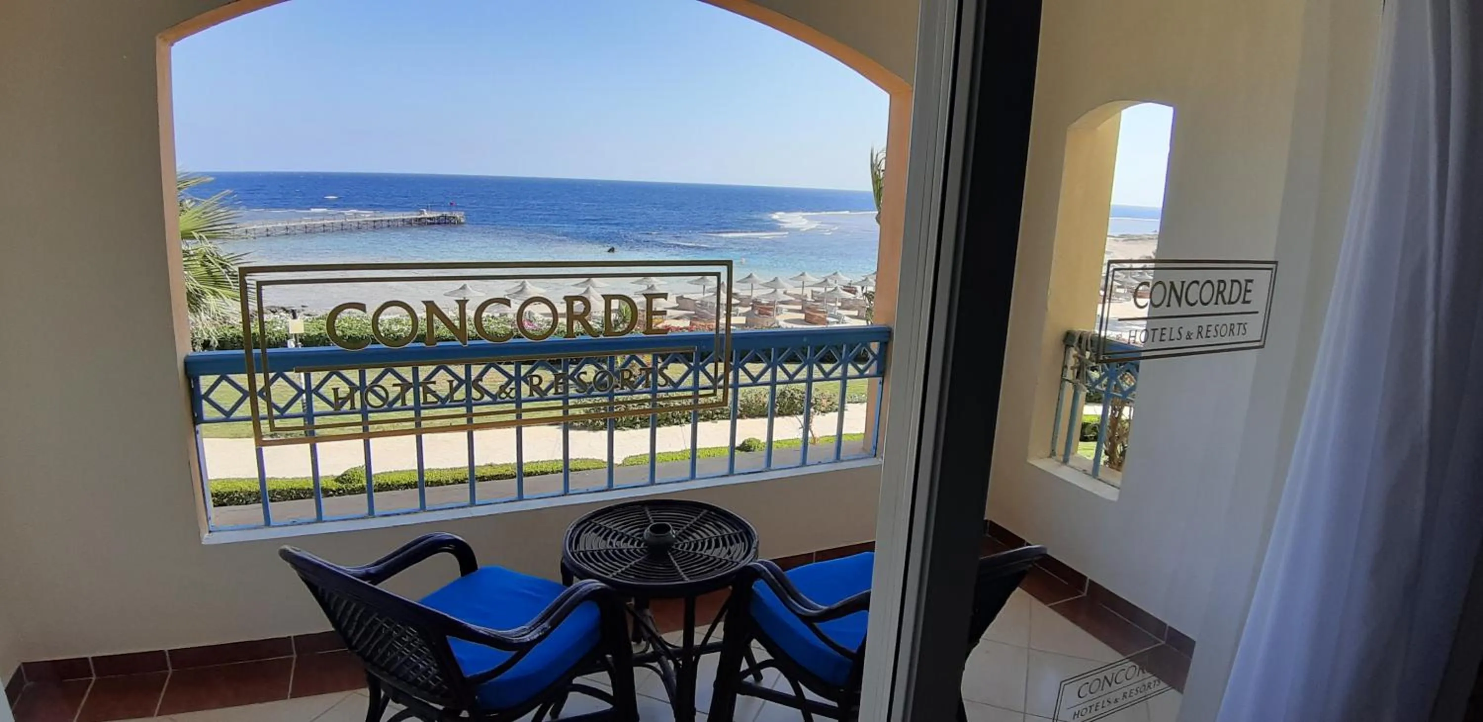 Balcony/Terrace in Concorde Moreen Beach Resort