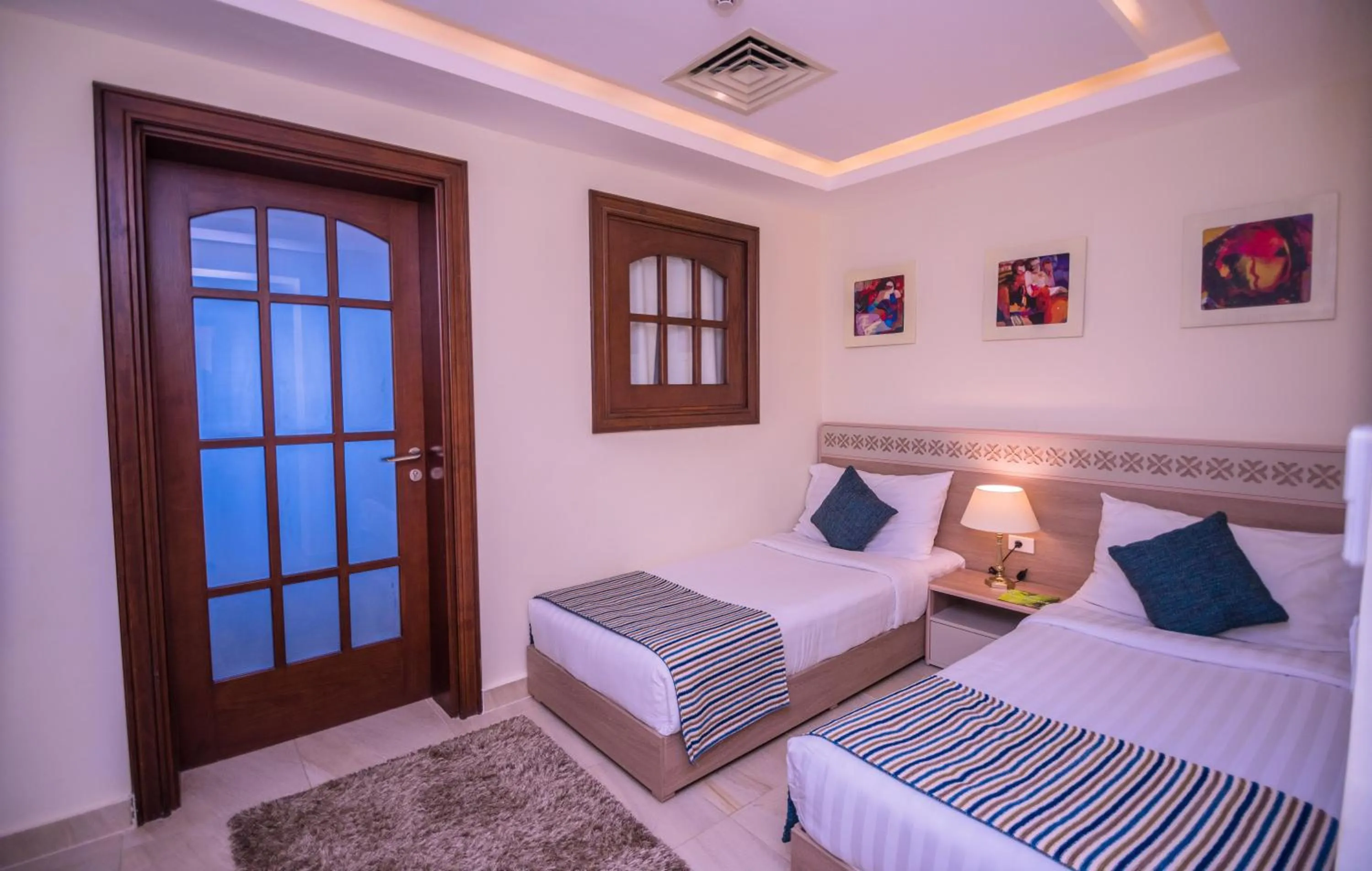 Bed in Concorde Moreen Beach Resort