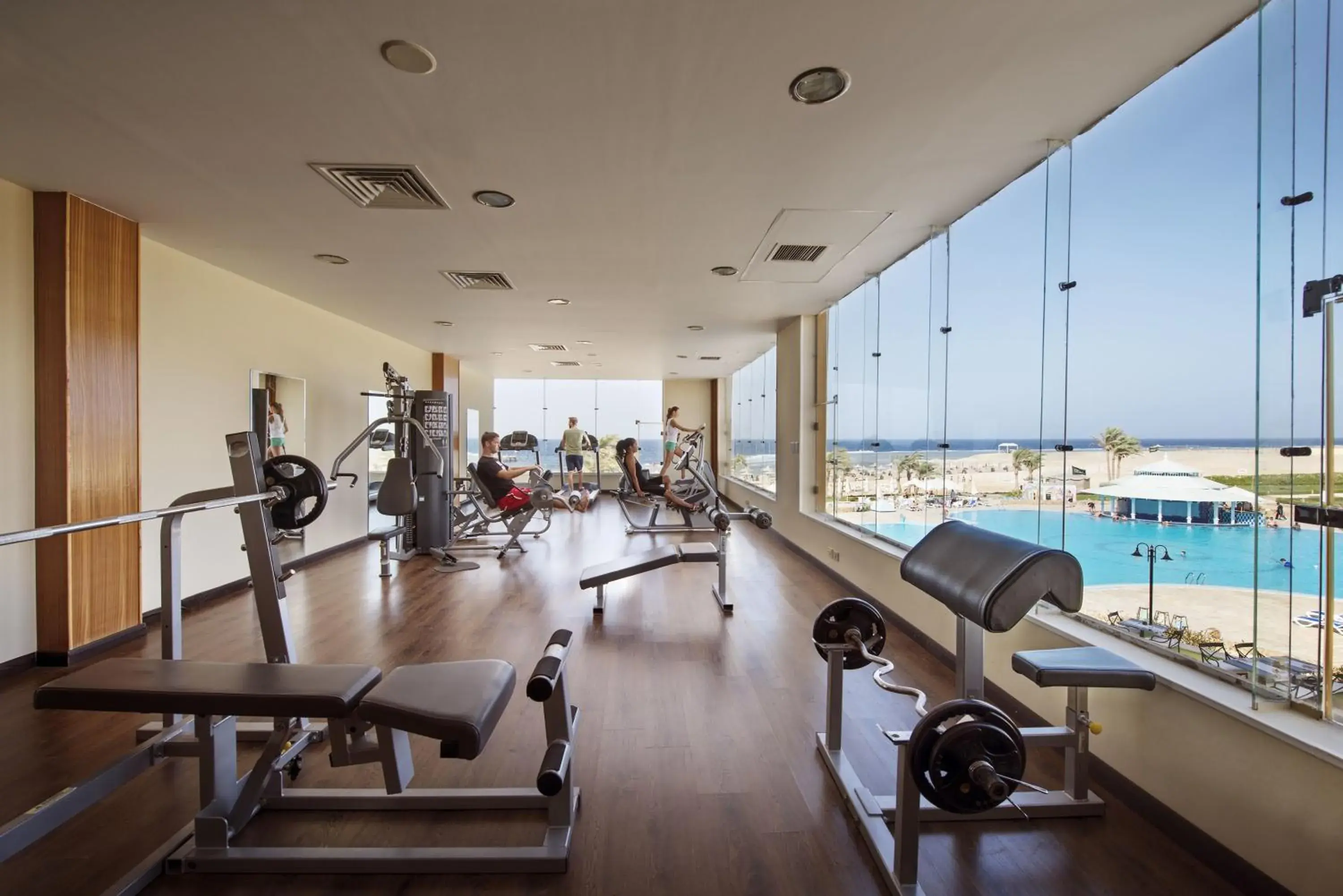 Fitness centre/facilities in Concorde Moreen Beach Resort Fitness centre/facilities in Concorde Moreen Beach Resort