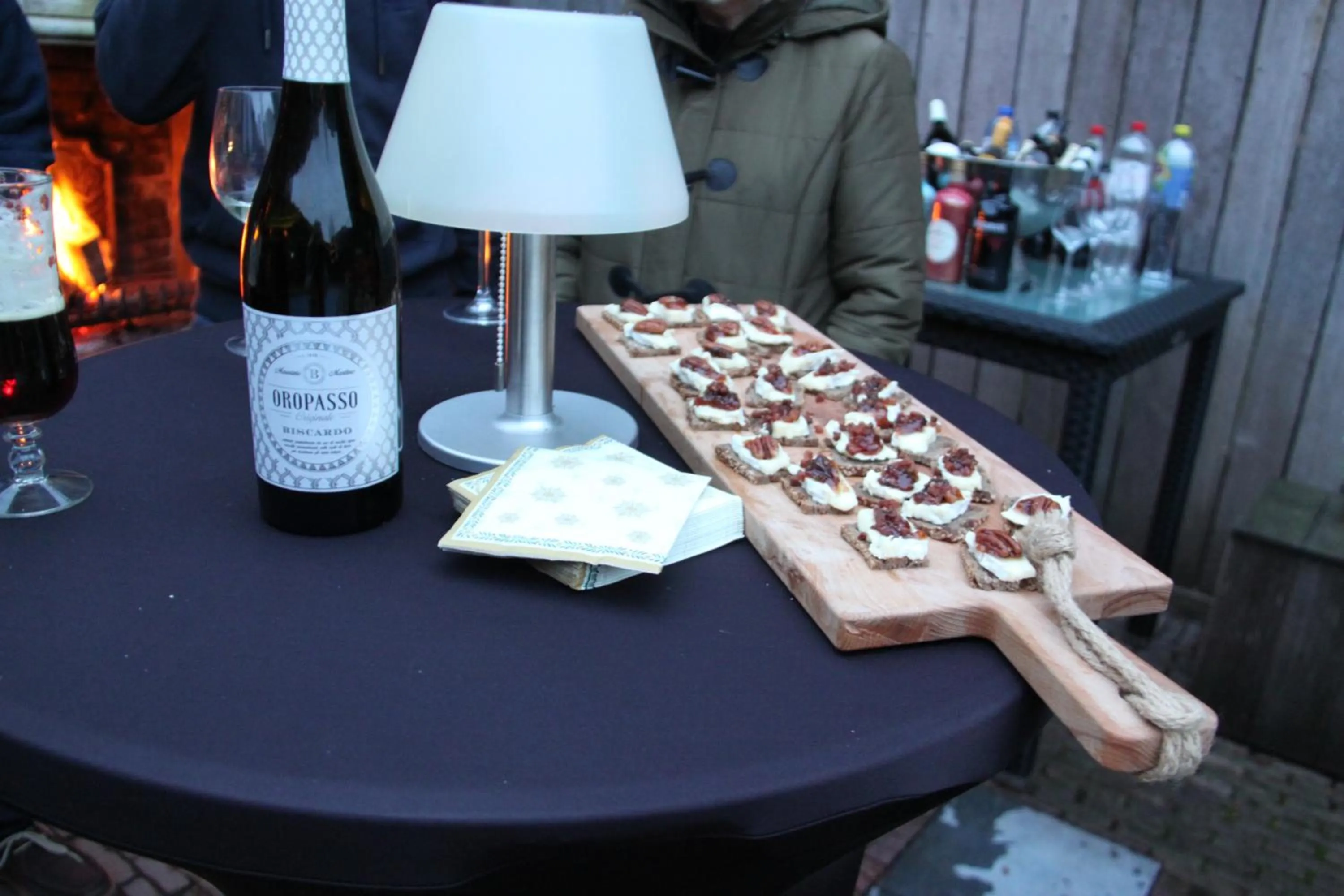 Food and drinks in Puur B&B