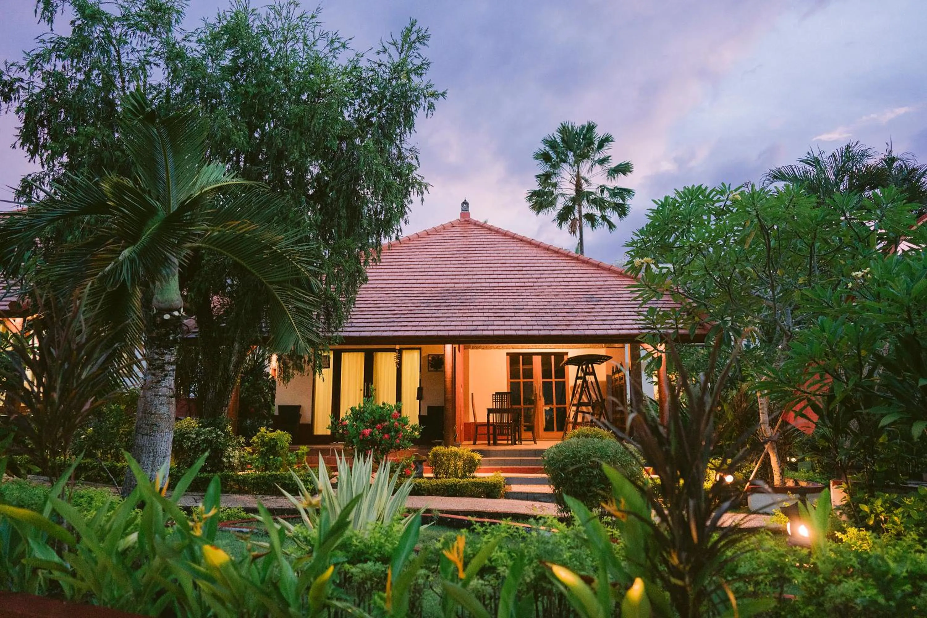 Garden in Medewi Bay Retreat