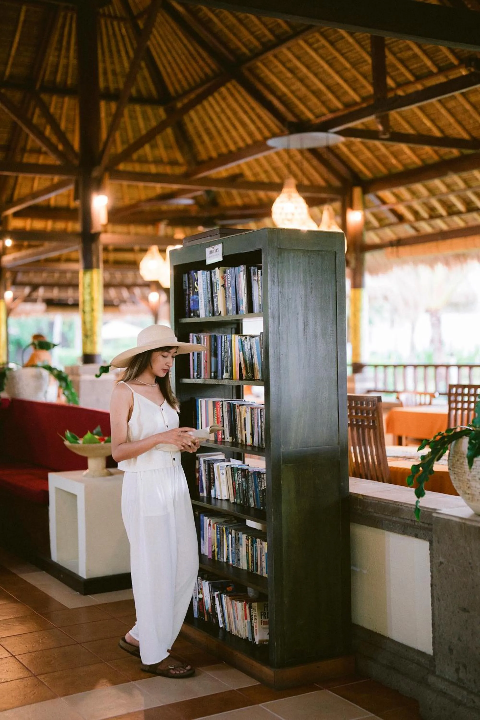 Library in Medewi Bay Retreat