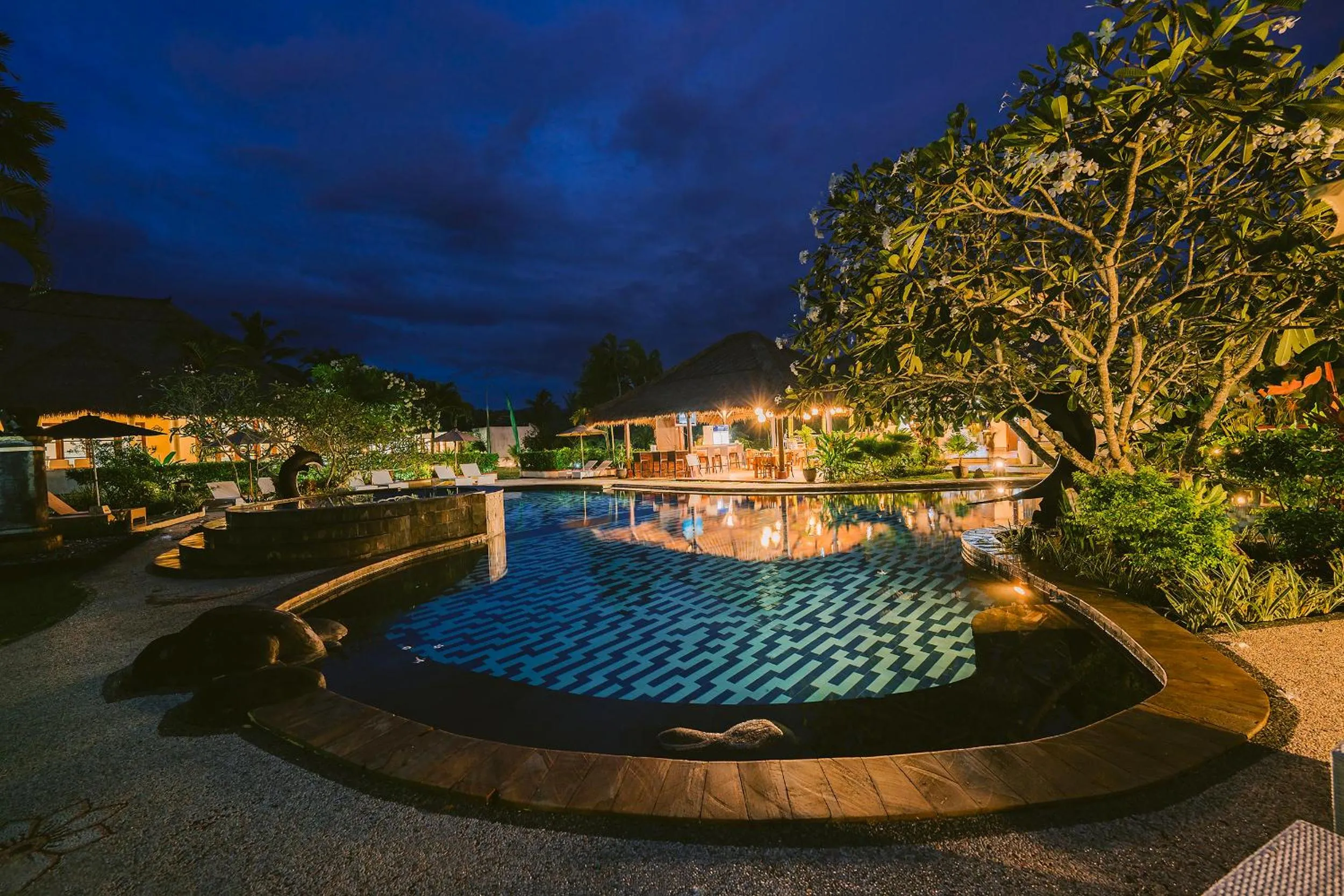 Swimming pool in Medewi Bay Retreat