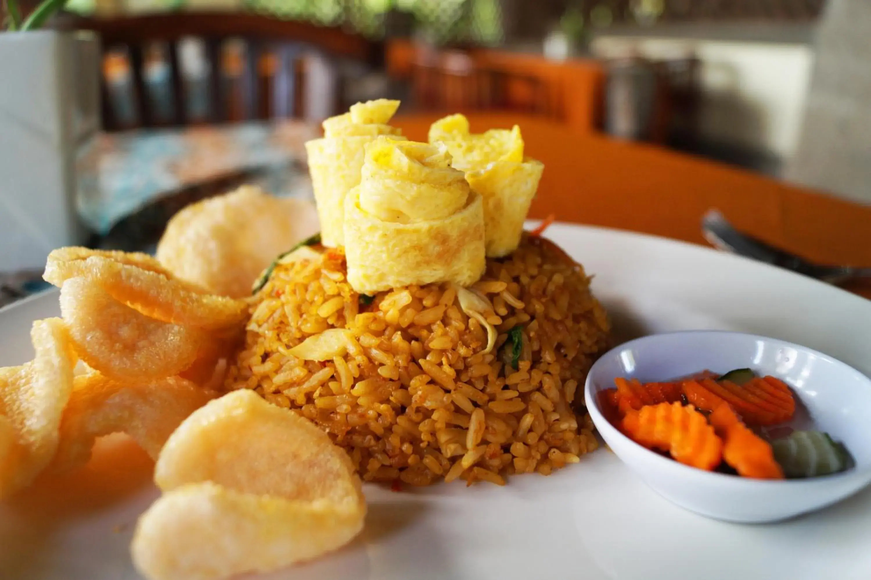 Asian breakfast in Medewi Bay Retreat Asian breakfast in Medewi Bay Retreat