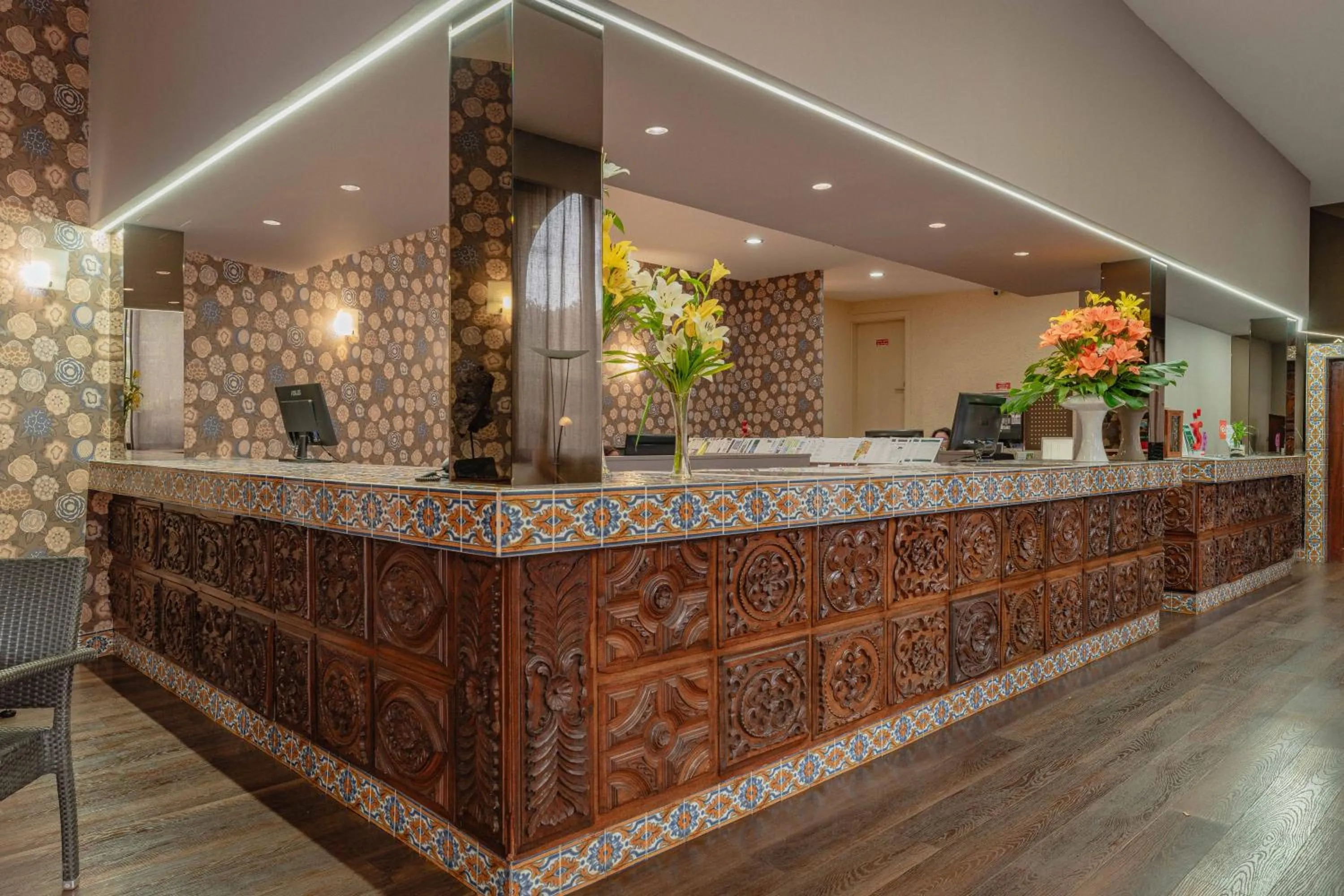 Lobby or reception in Quinta Splendida Wellness & Botanical Garden