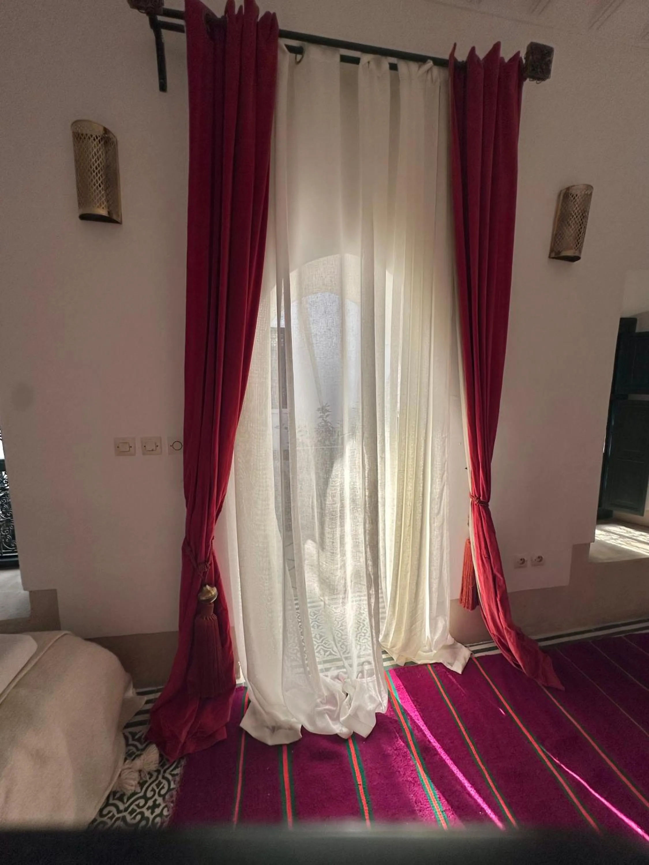 Bed in Berber Duchess Riad