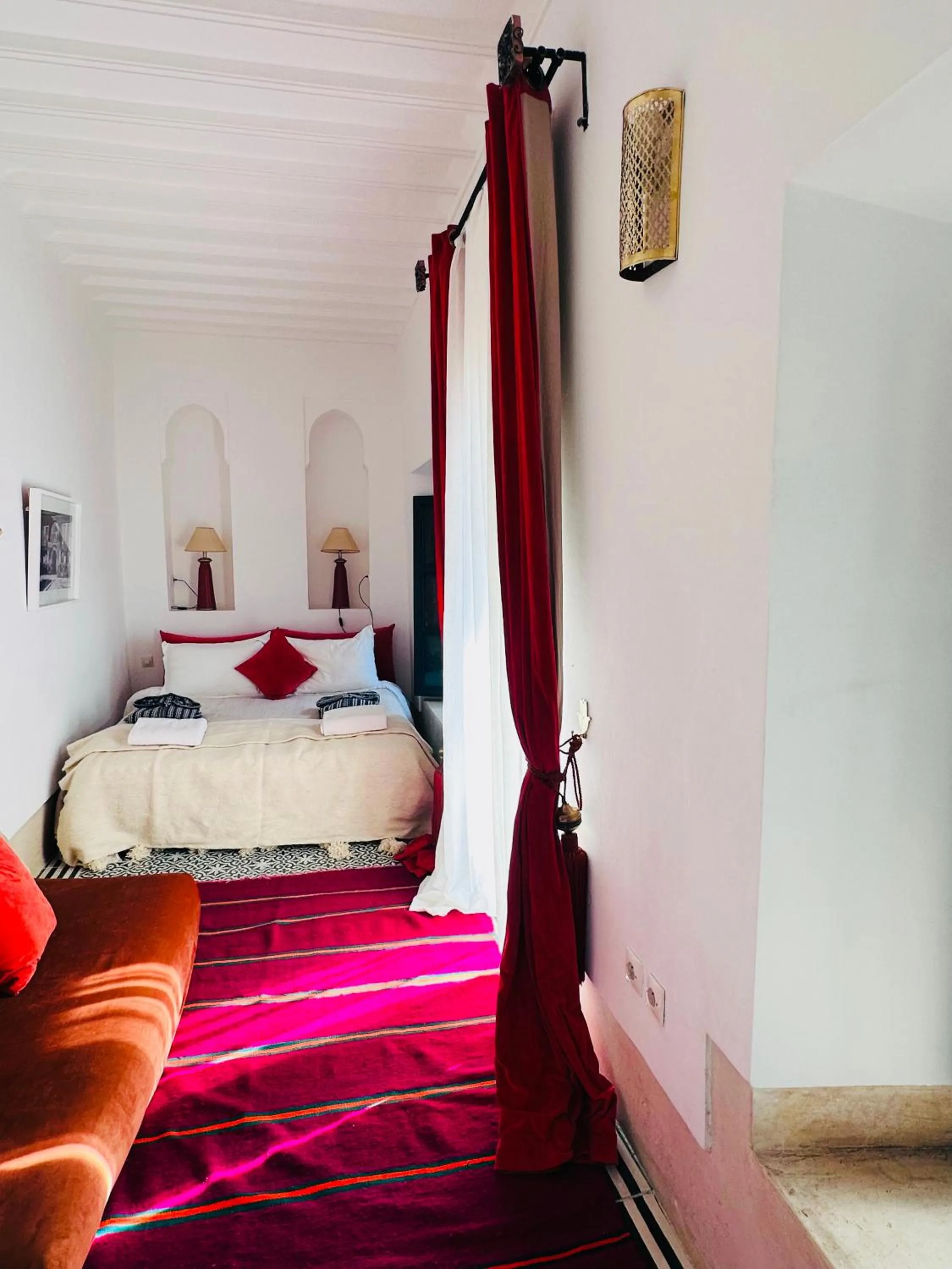 Bed in Berber Duchess Riad