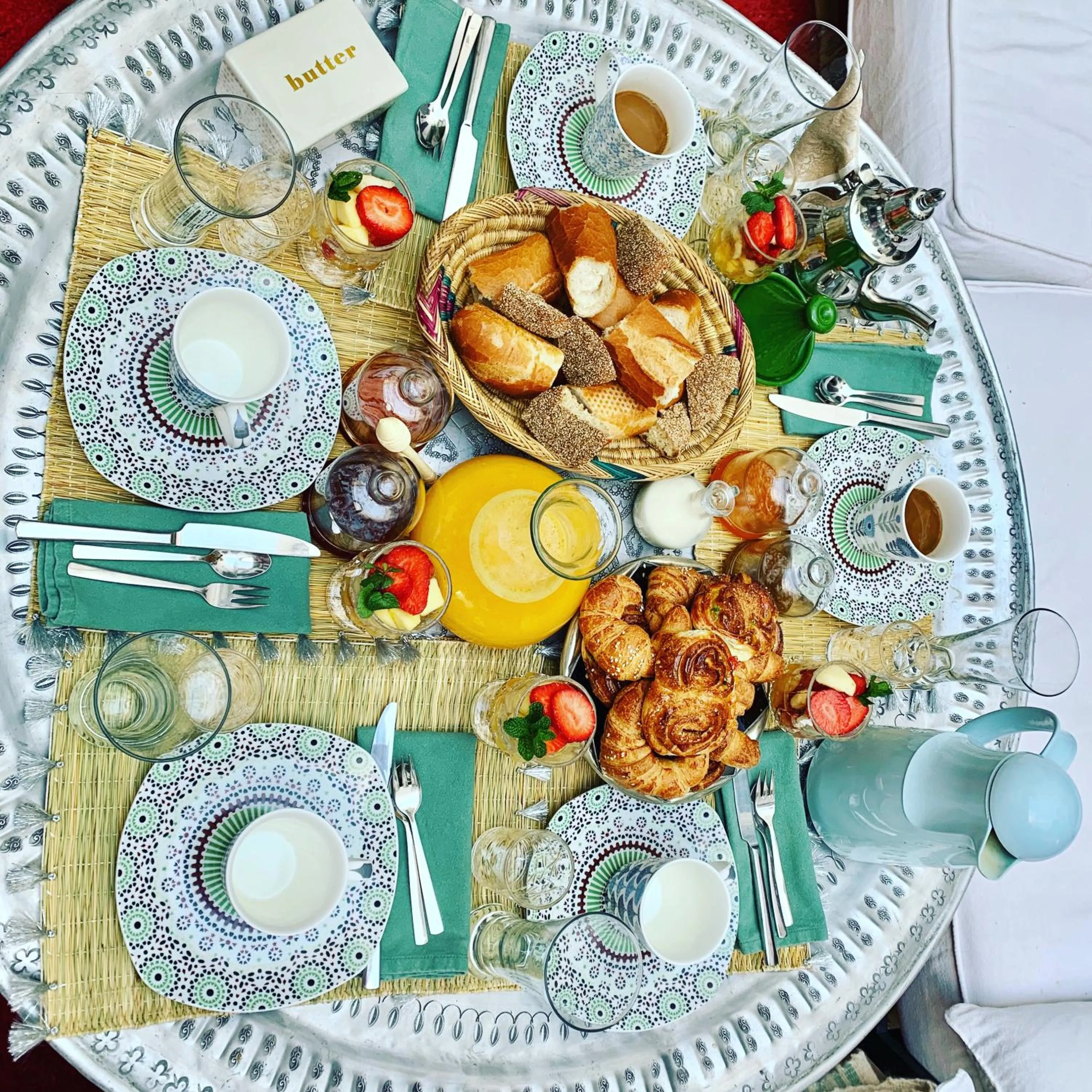 Breakfast in Berber Duchess Riad