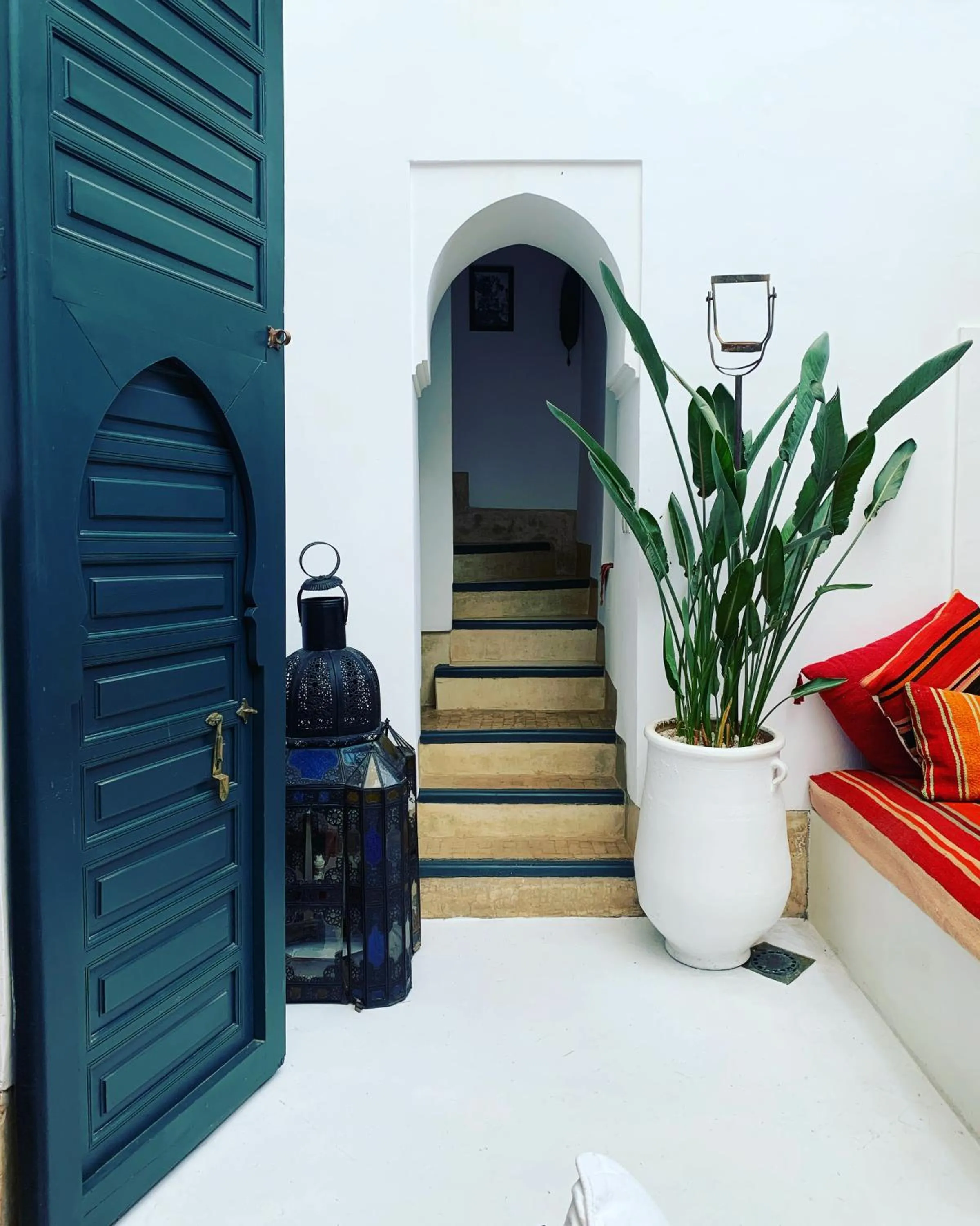 Inner courtyard view in Berber Duchess Riad