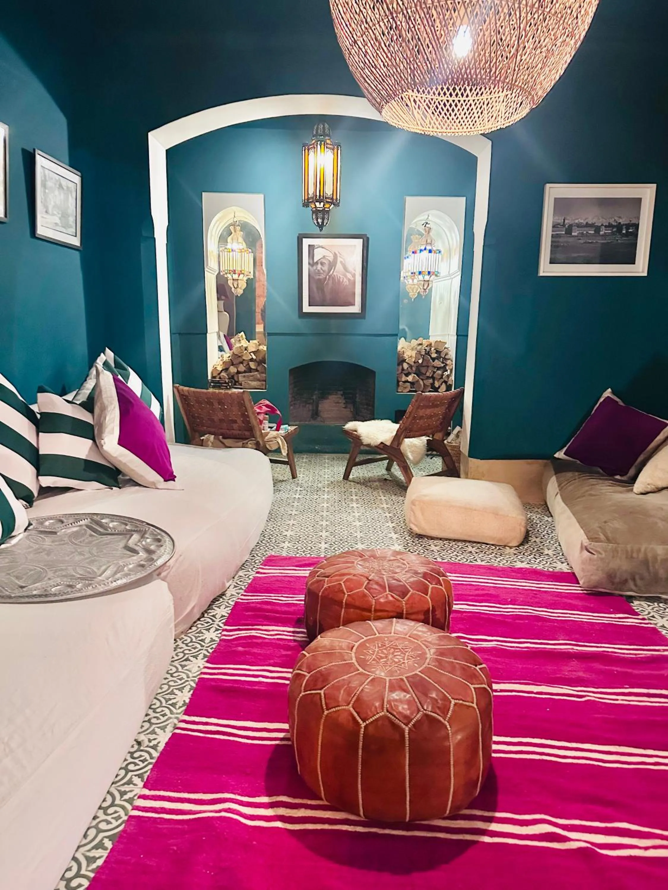 Living room in Berber Duchess Riad