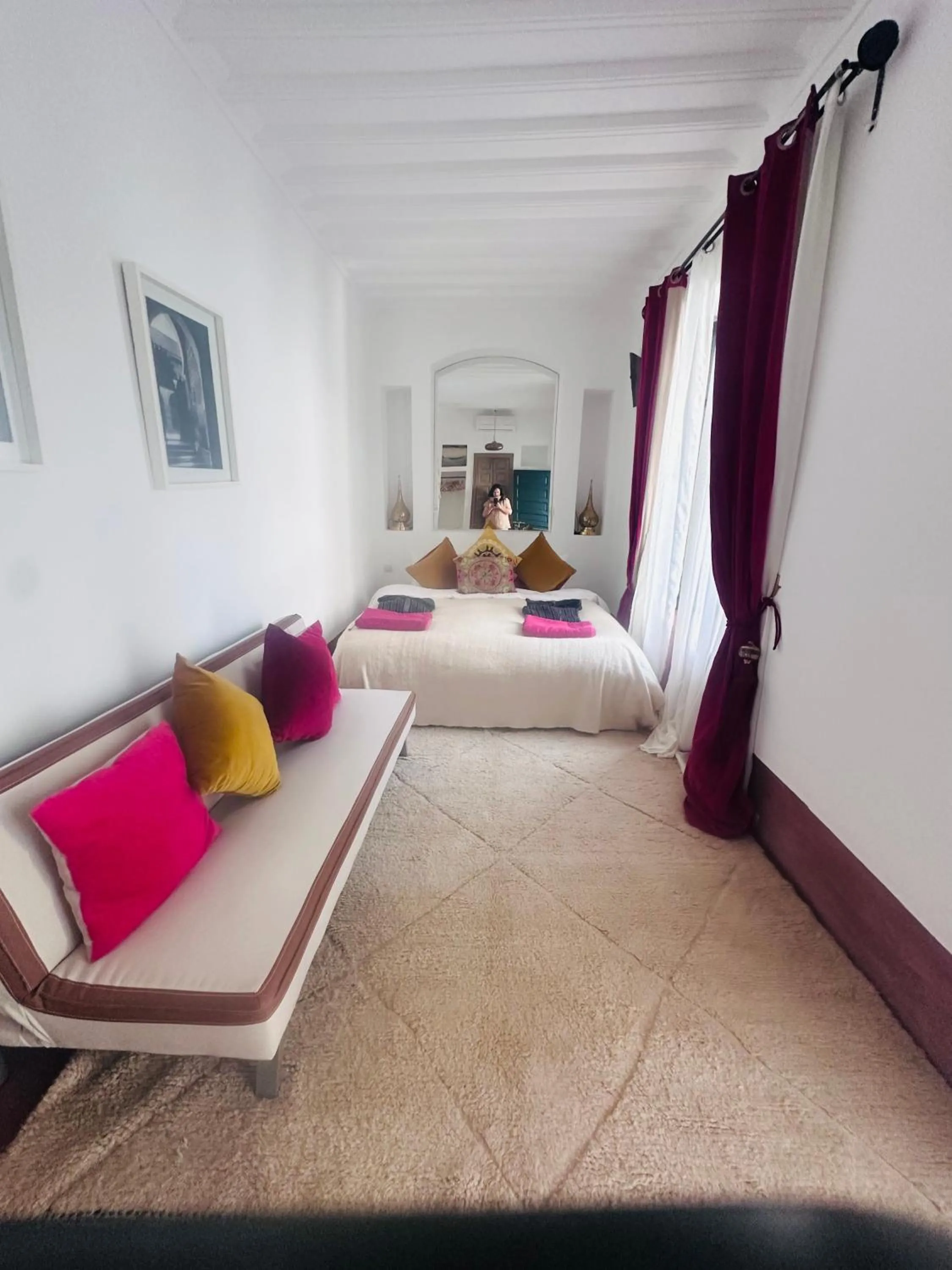 Photo of the whole room, Bed in Berber Duchess Riad