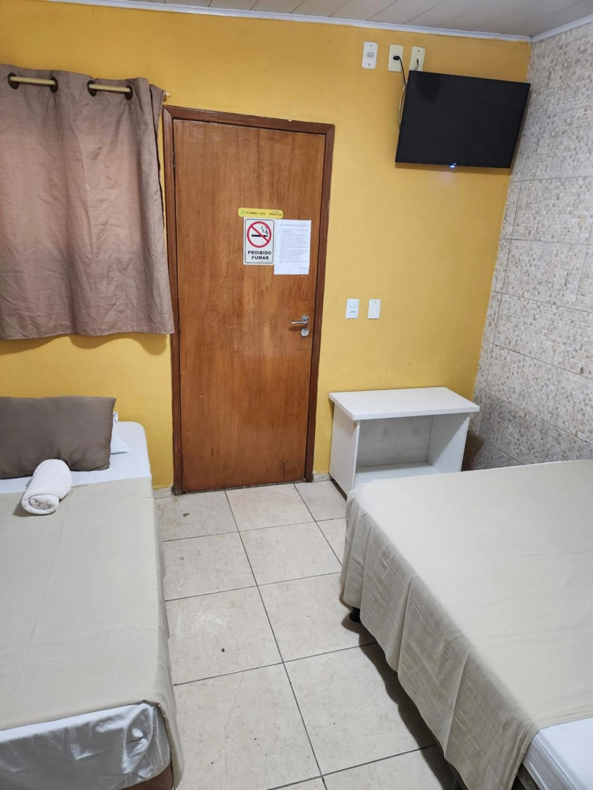 Bed in Hotel Goiás Norte