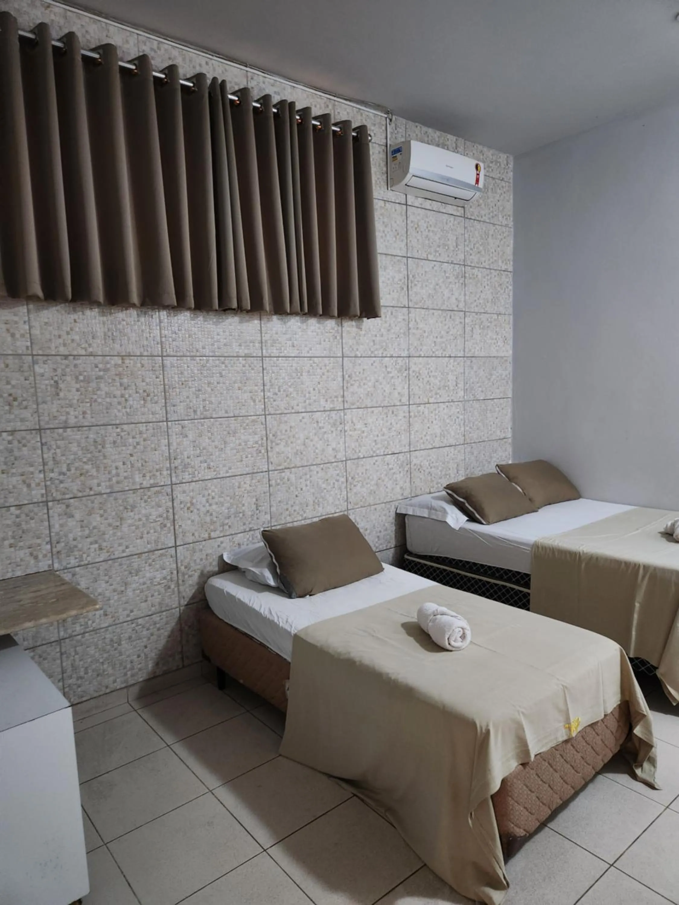 Bed in Hotel Goiás Norte