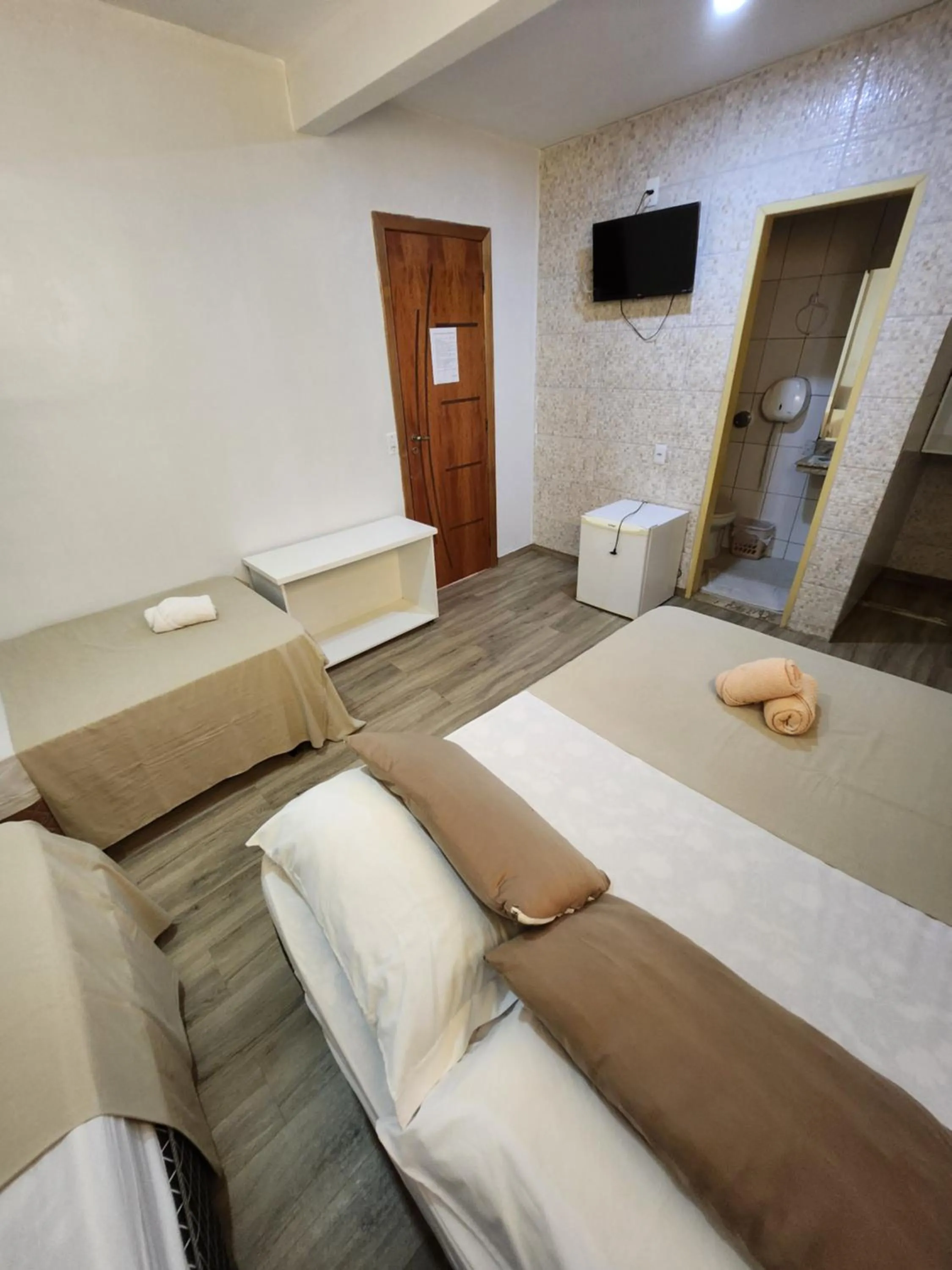 Bed in Hotel Goiás Norte