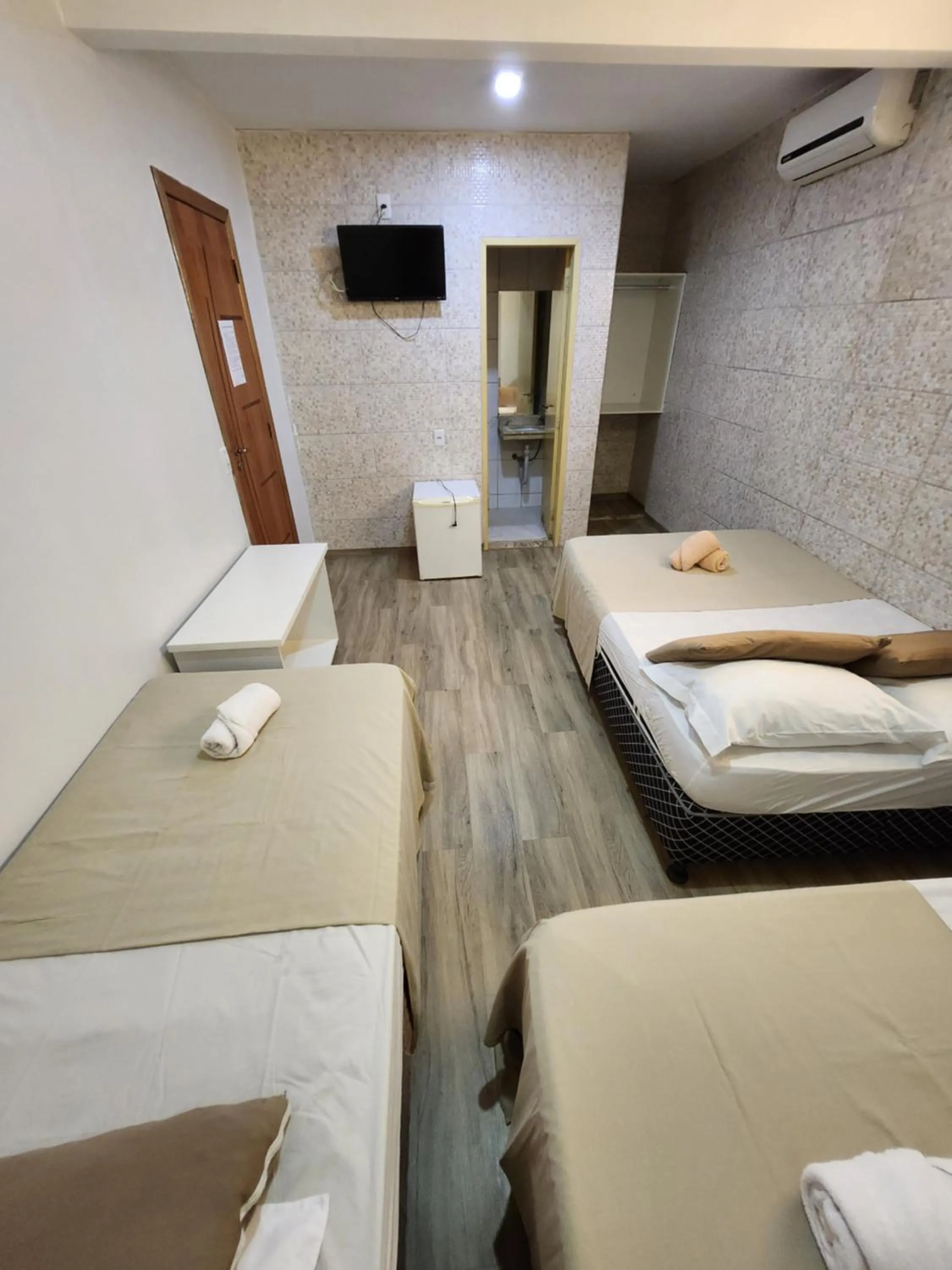 Bed in Hotel Goiás Norte