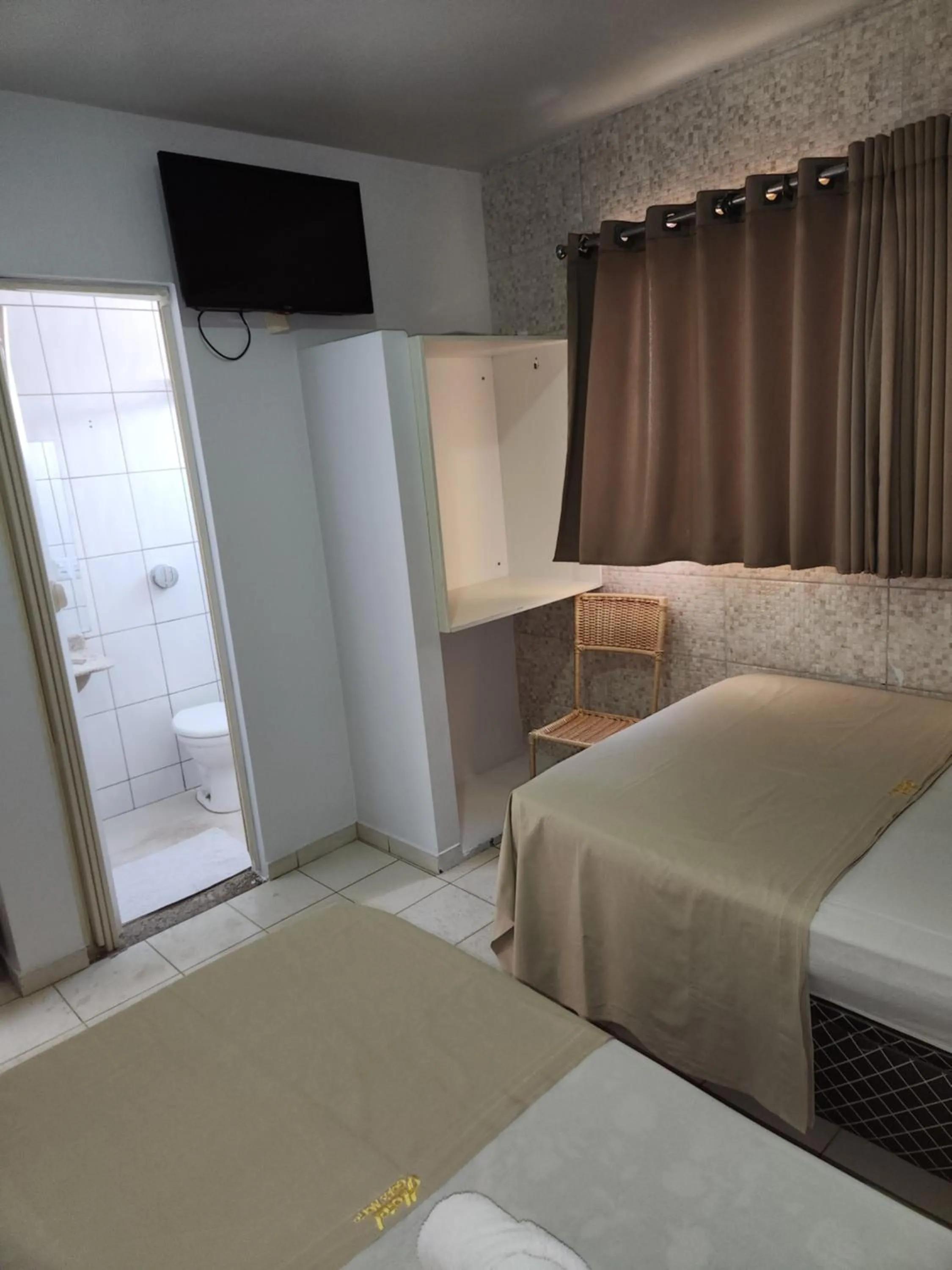 Bed in Hotel Goiás Norte