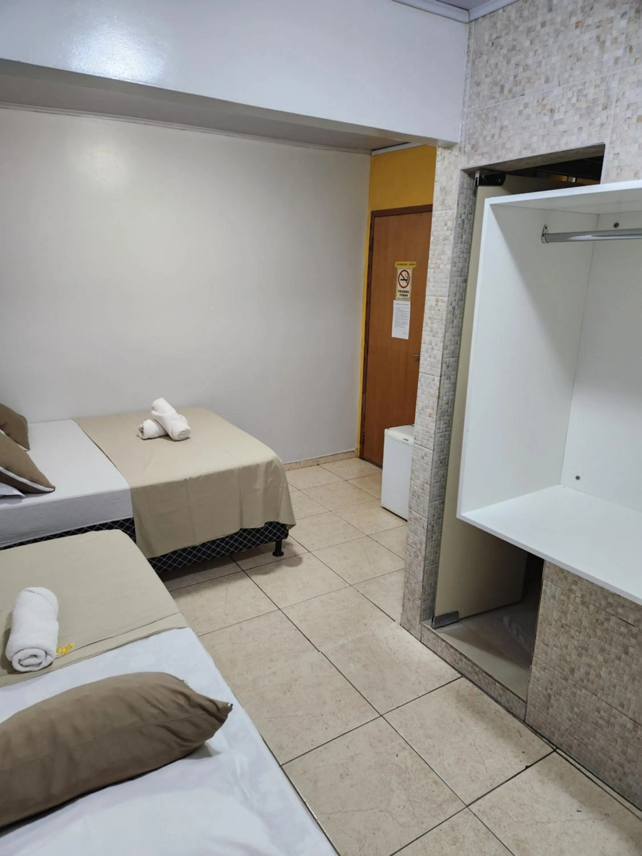 Bed in Hotel Goiás Norte