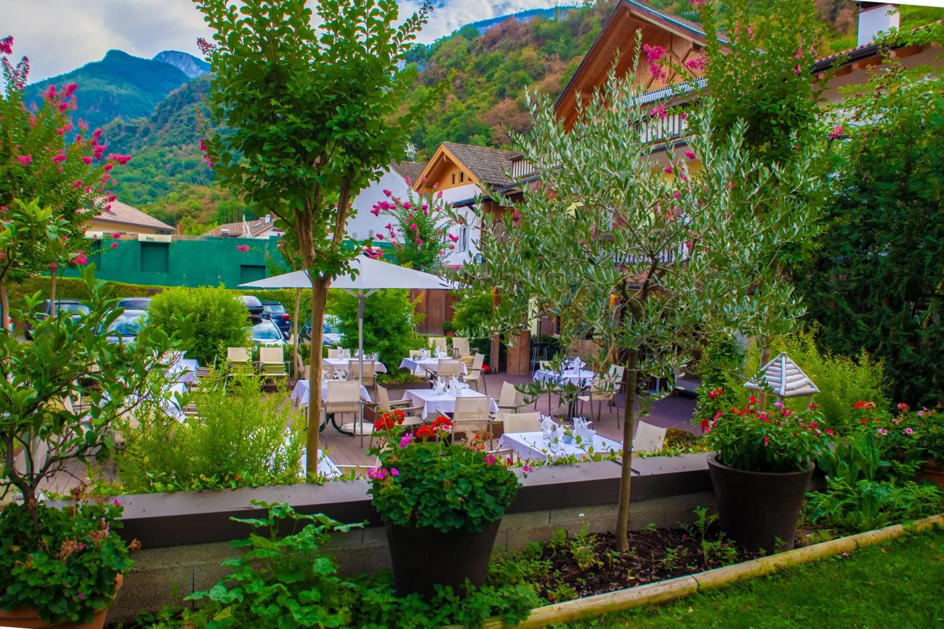 Garden in Hotel Mehrhauser