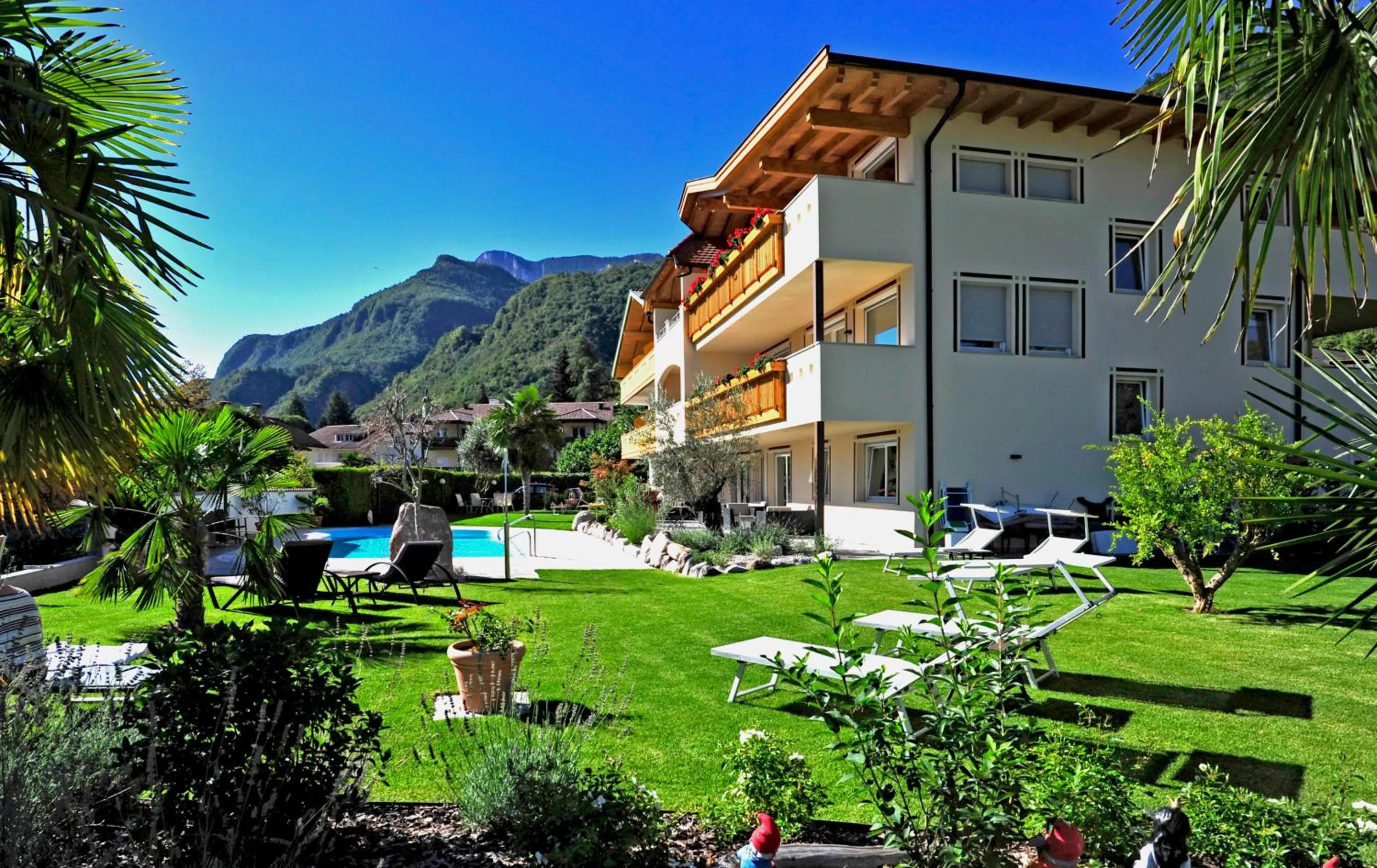 Garden in Hotel Mehrhauser