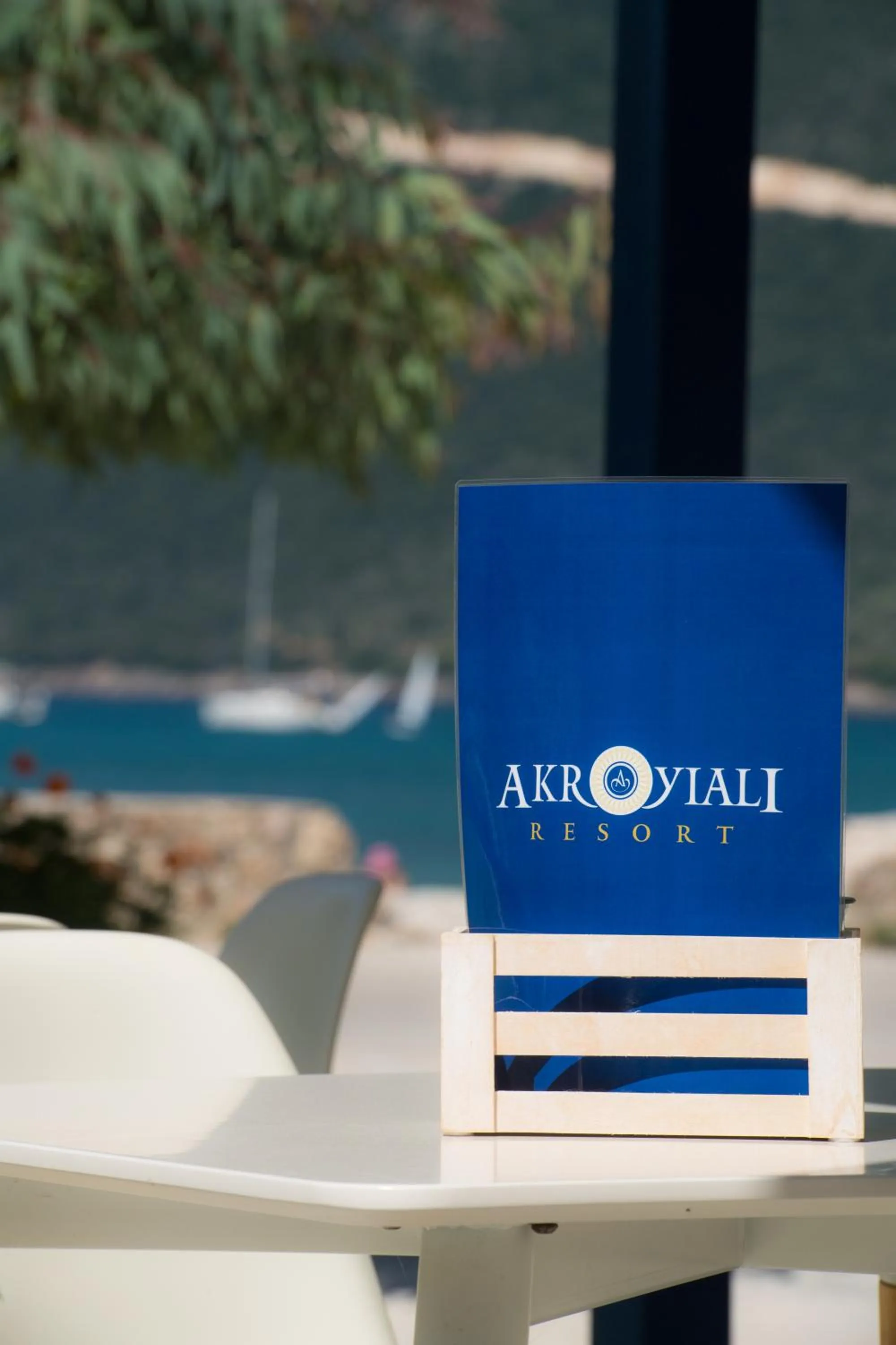 Decorative detail in Akroyiali Resort