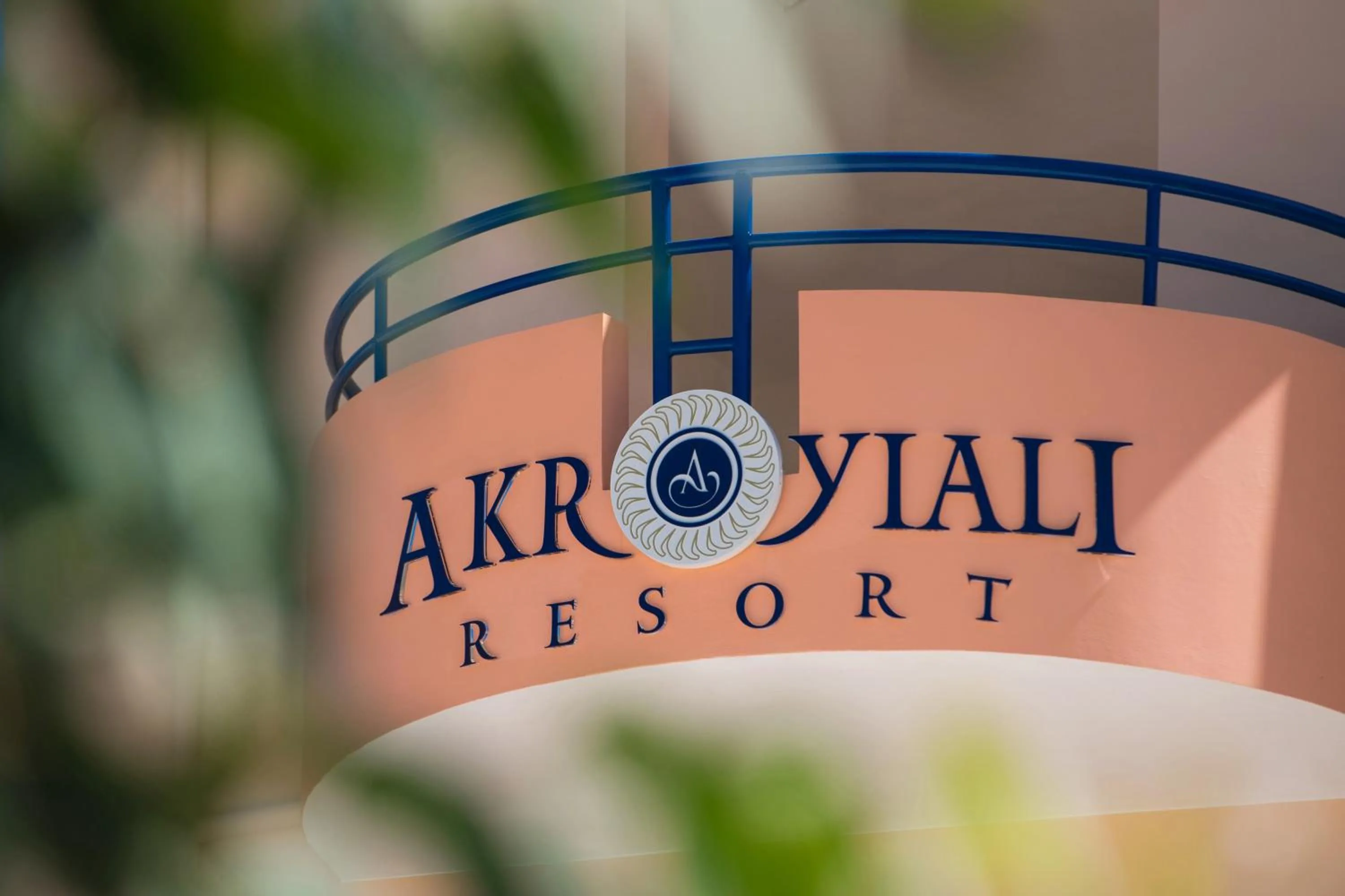 Facade/entrance in Akroyiali Resort