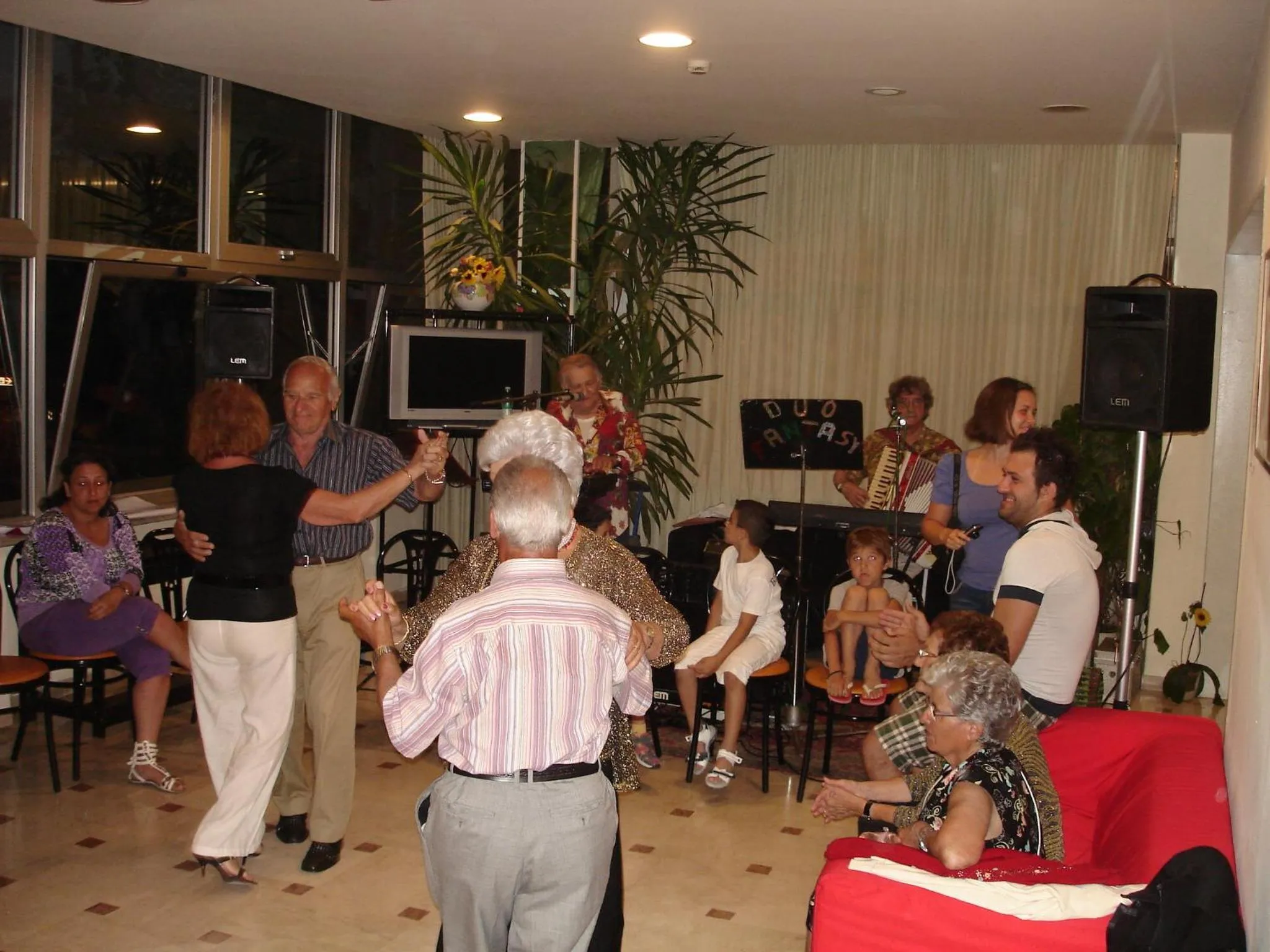 group of guests in Hotel Madrid