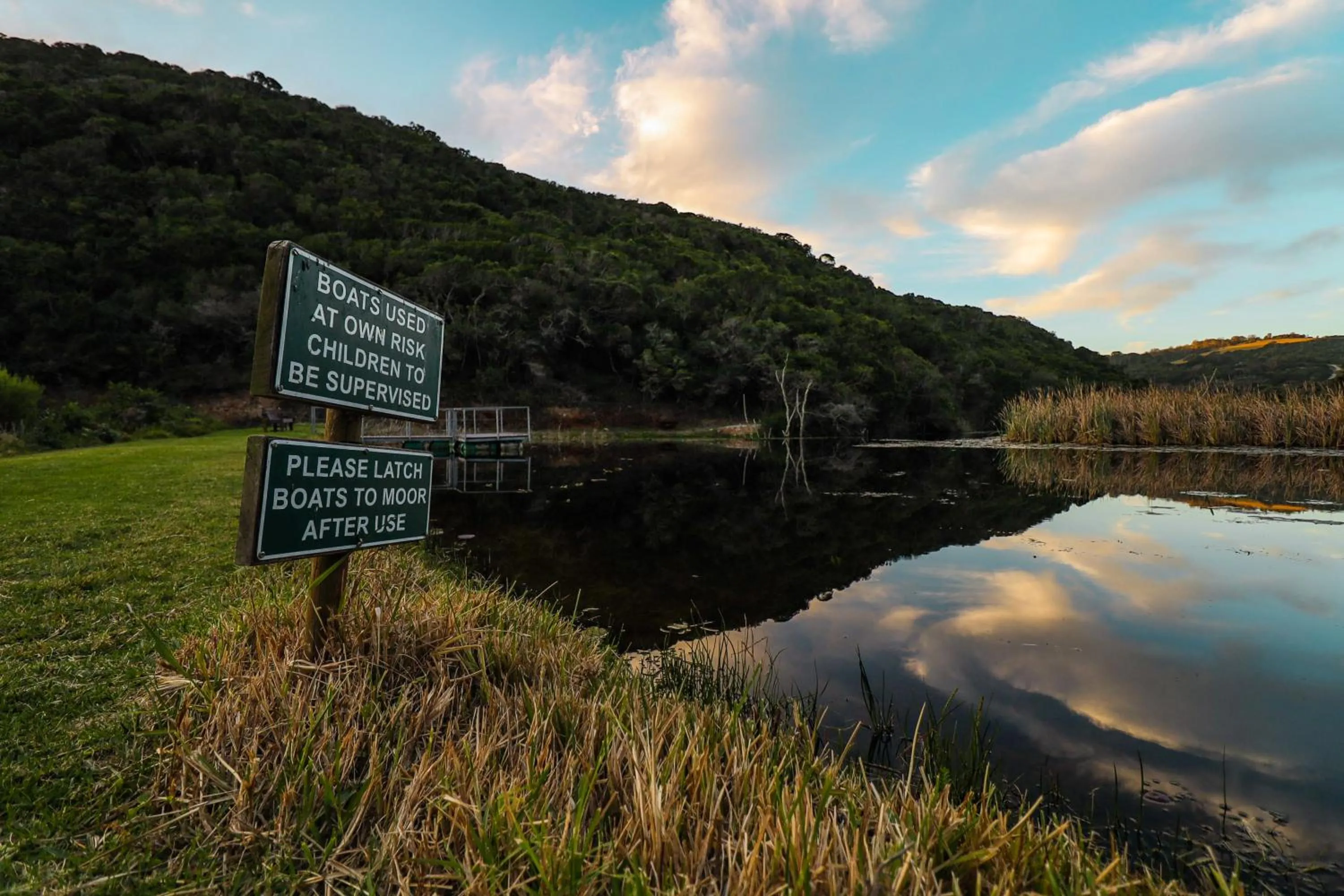Natural landscape in Thunzi Bush Lodge