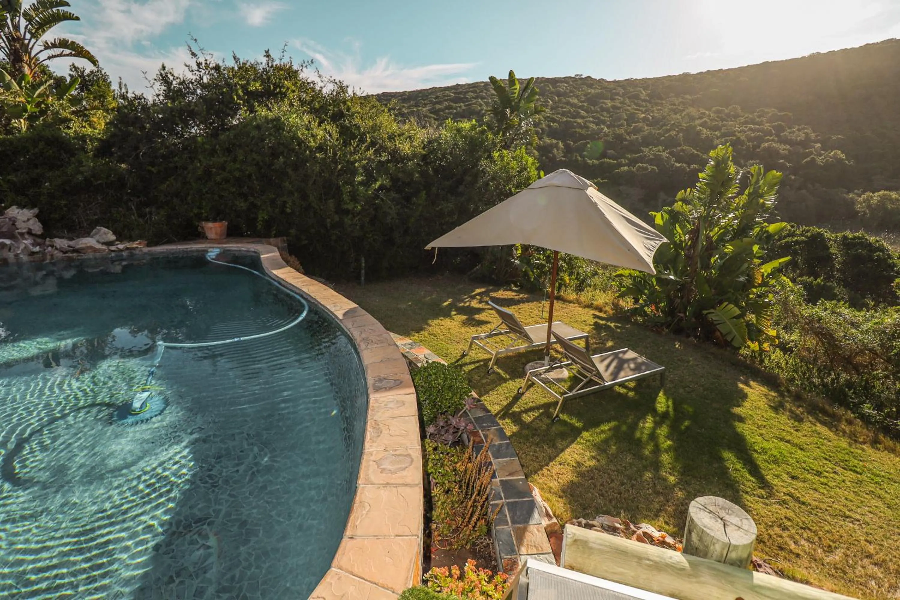 Natural landscape in Thunzi Bush Lodge