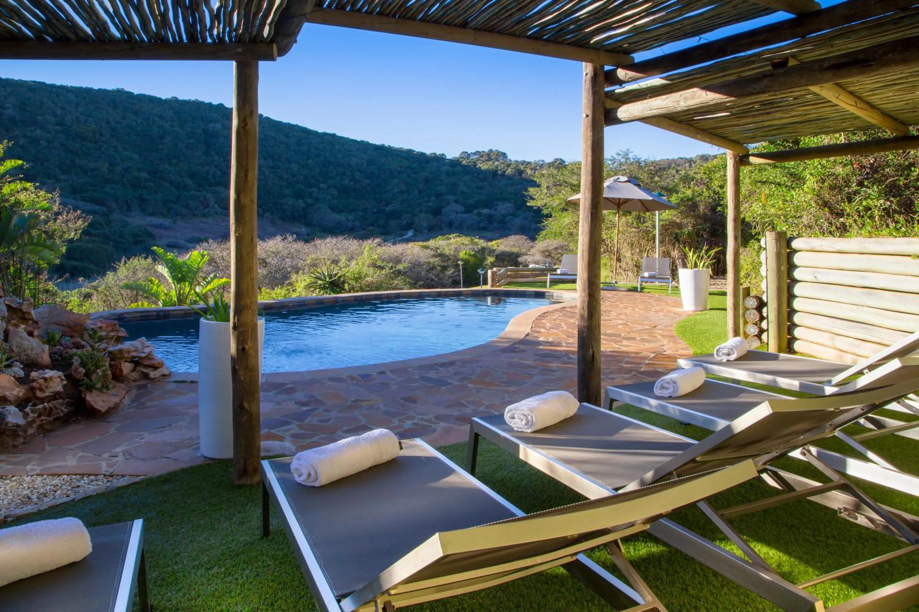 View (from property/room) in Thunzi Bush Lodge