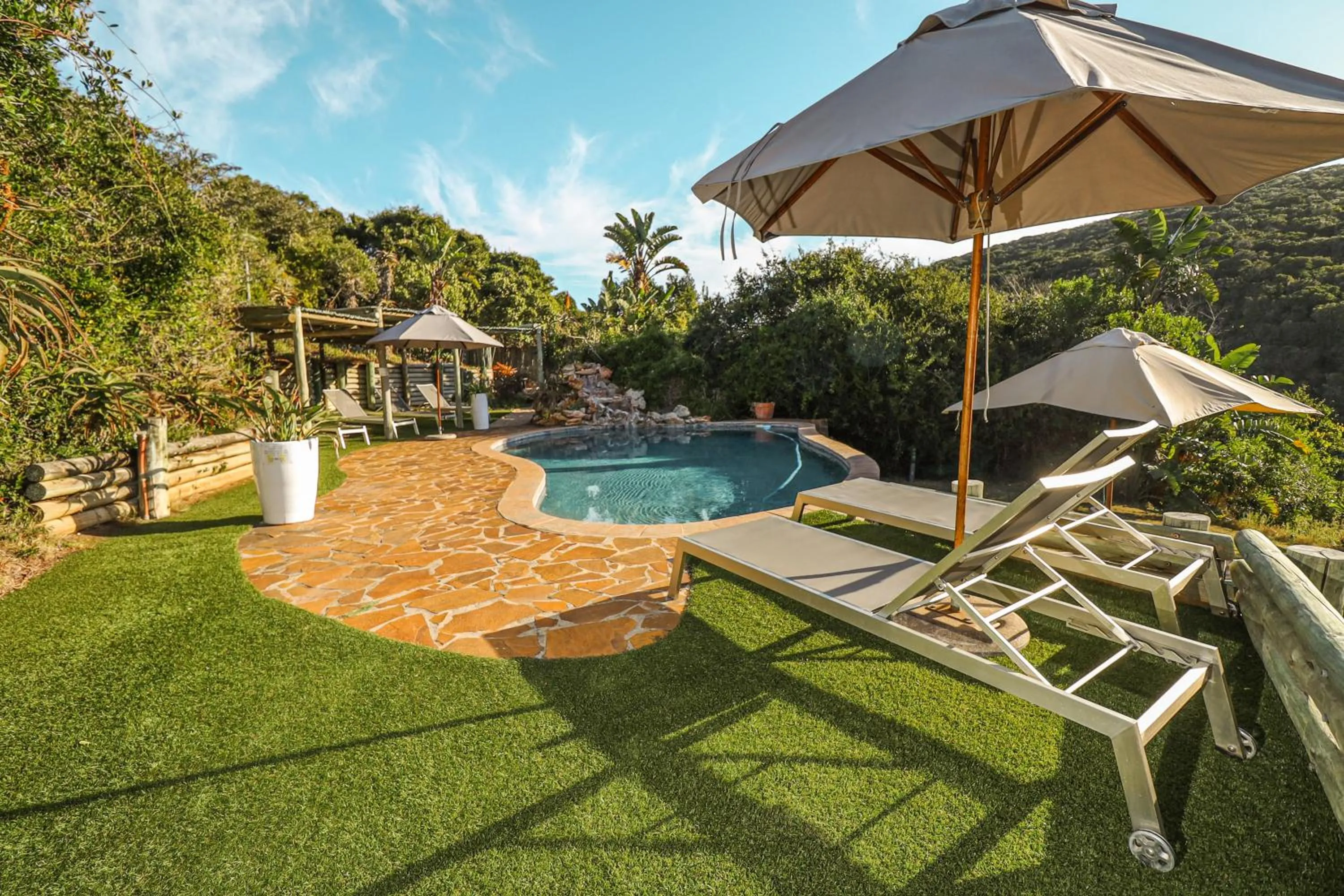 Natural landscape in Thunzi Bush Lodge