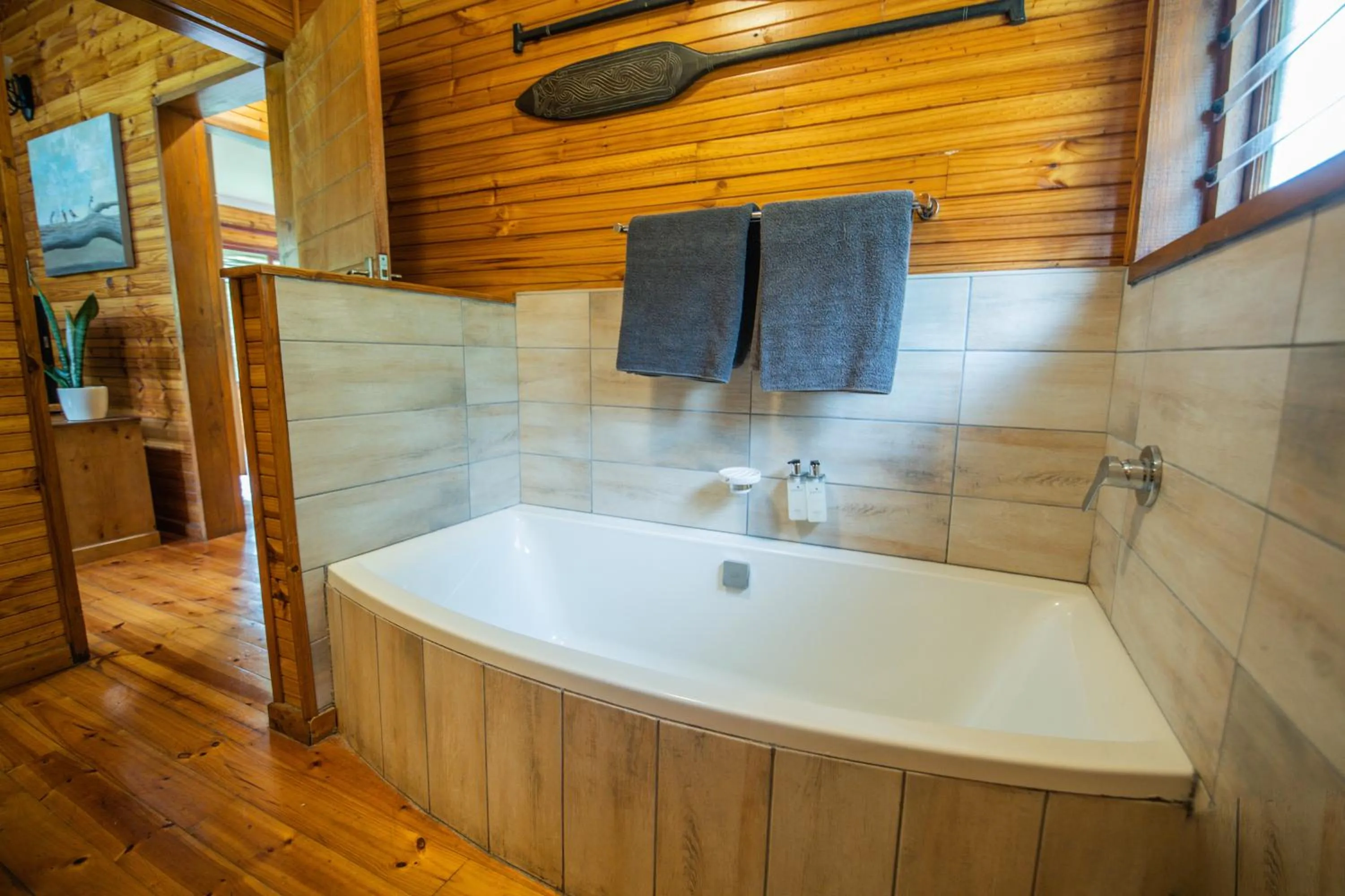 Bathroom in Thunzi Bush Lodge