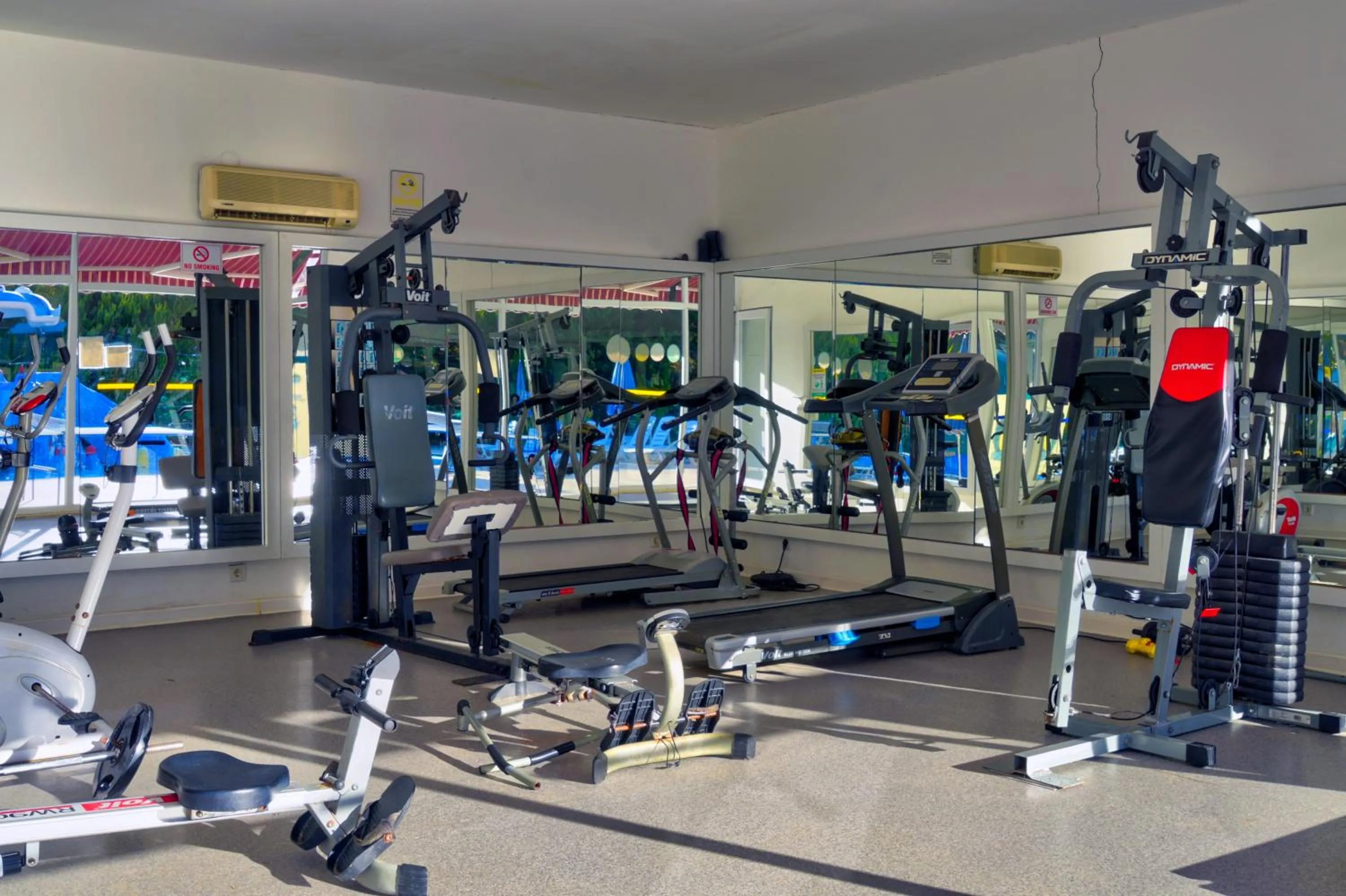 Fitness centre/facilities in Blue Fish Hotel All Inclusive