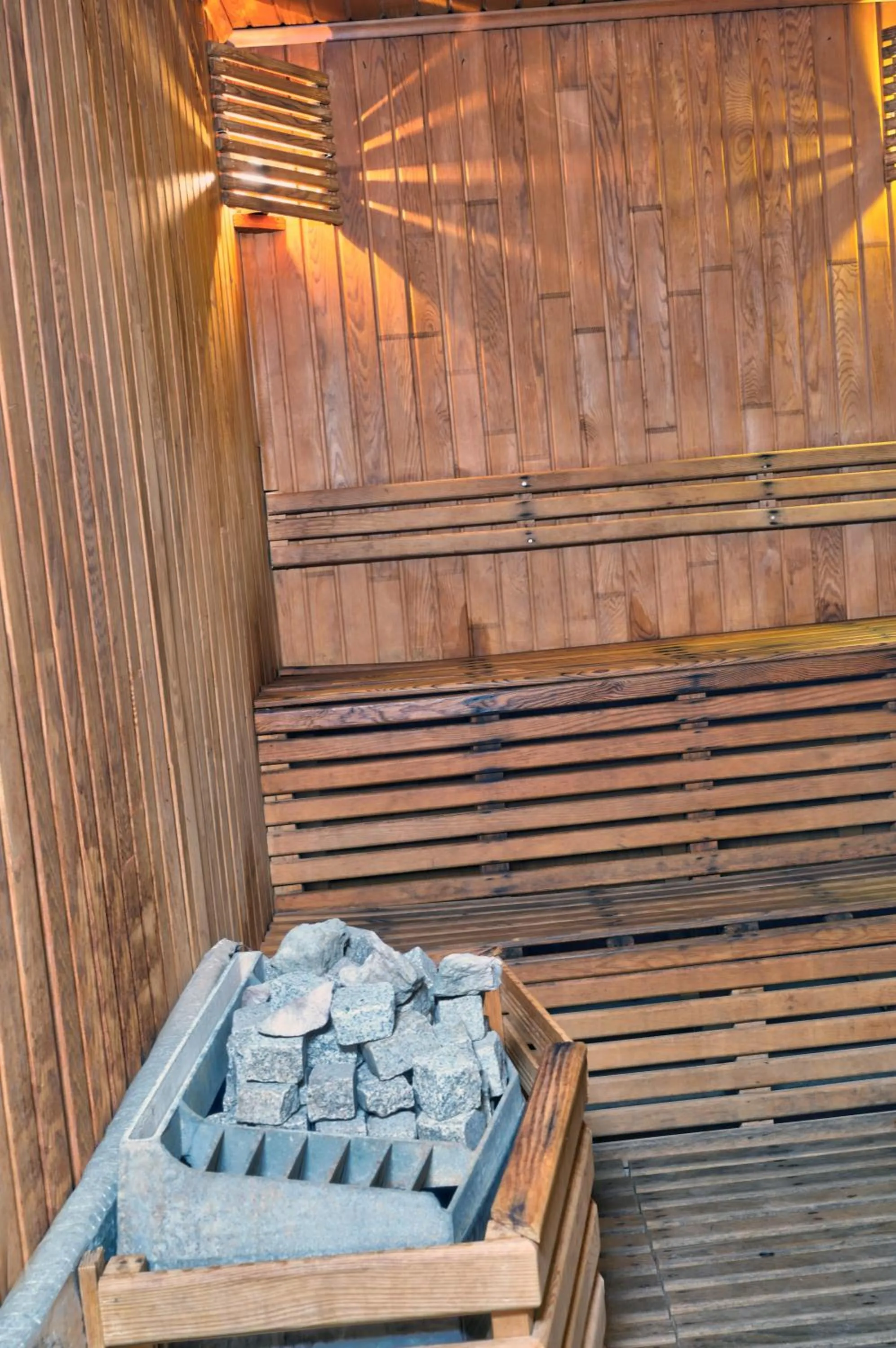 Sauna in Blue Fish Hotel All Inclusive