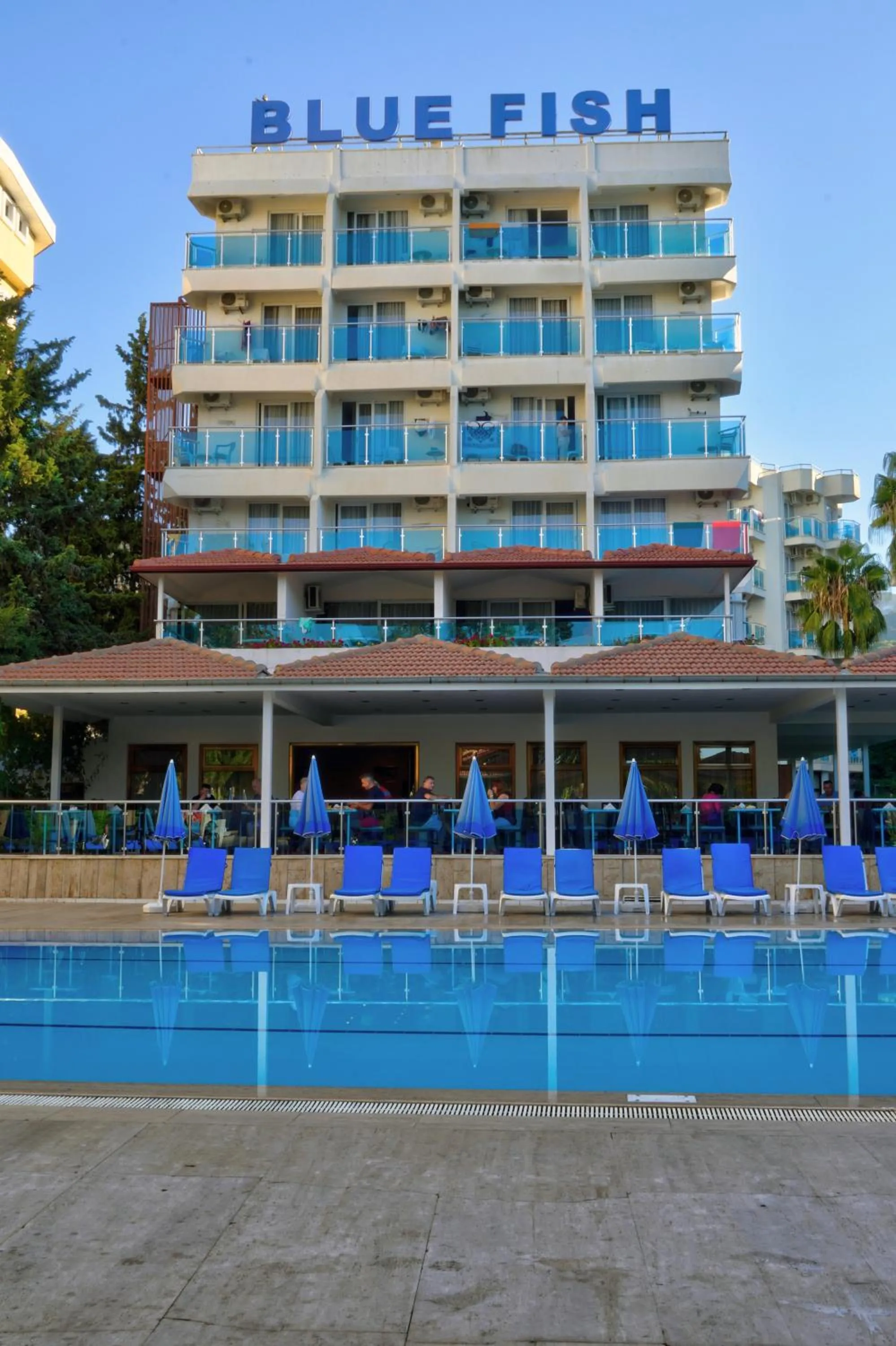 Property building in Blue Fish Hotel All Inclusive