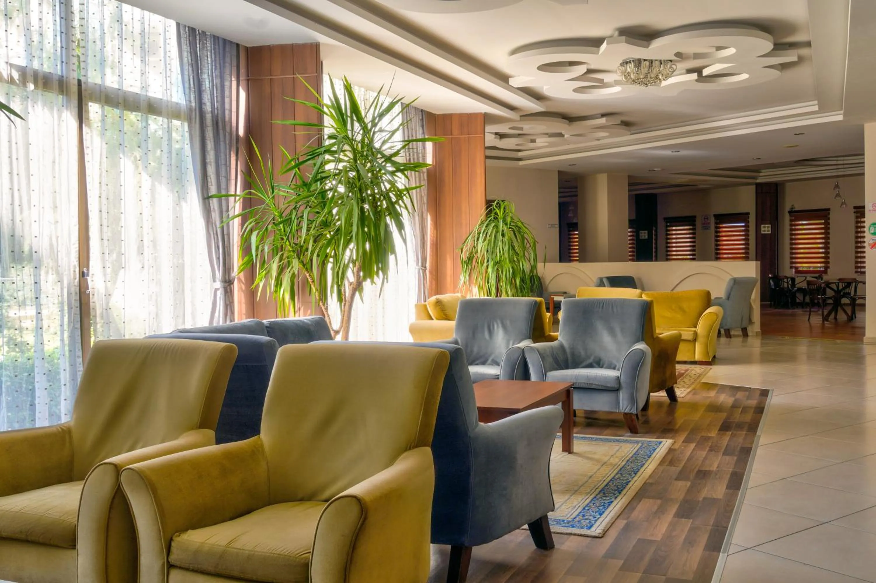 Seating area in Blue Fish Hotel All Inclusive